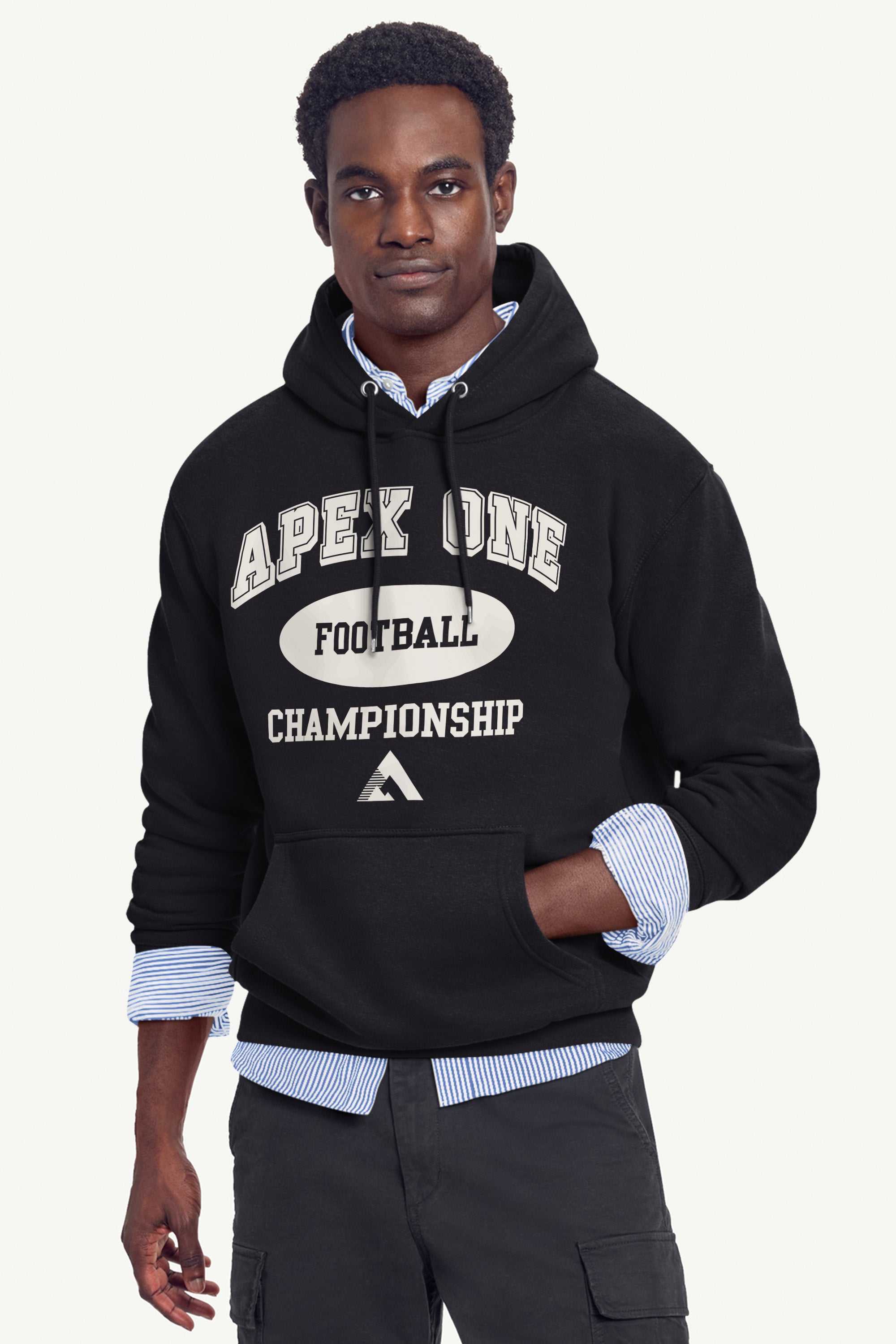 APEX ONE VARSITY CHAMPS FLEECE HOODIE View 3 | Apex One