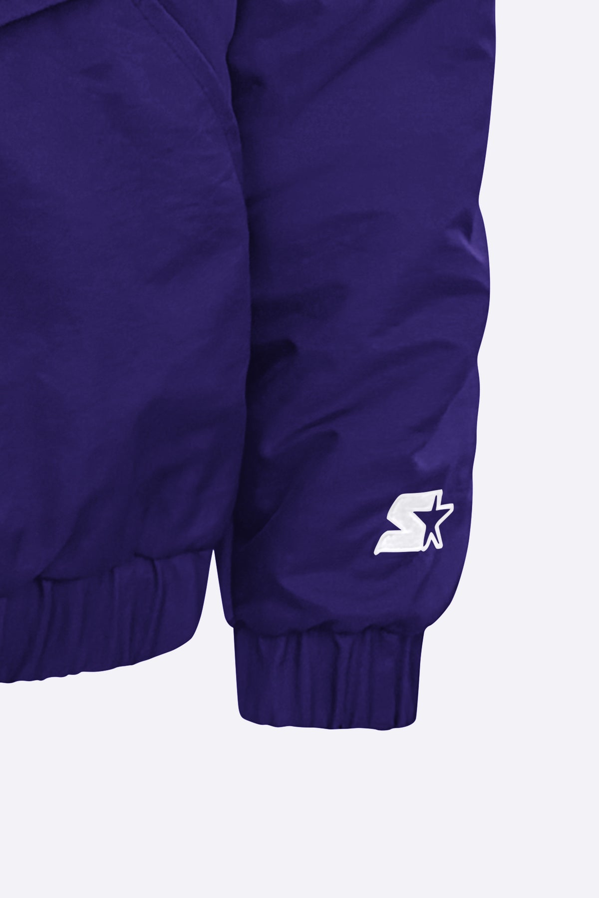 YOUTH LA LAKERS THROWBACK JR HALF ZIP JACKET View 6