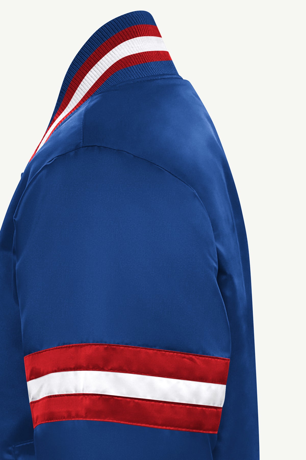 YOUTH CHICAGO CUBS COURTSIDE JR SATIN VARSITY JACKET View 4