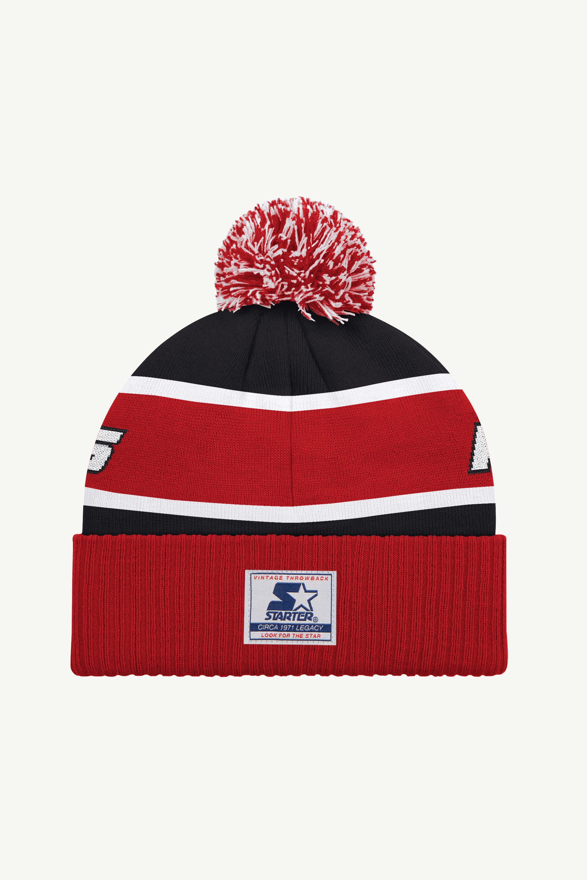 DETROIT RED WINGS POM BEANIE View 2 | NHL