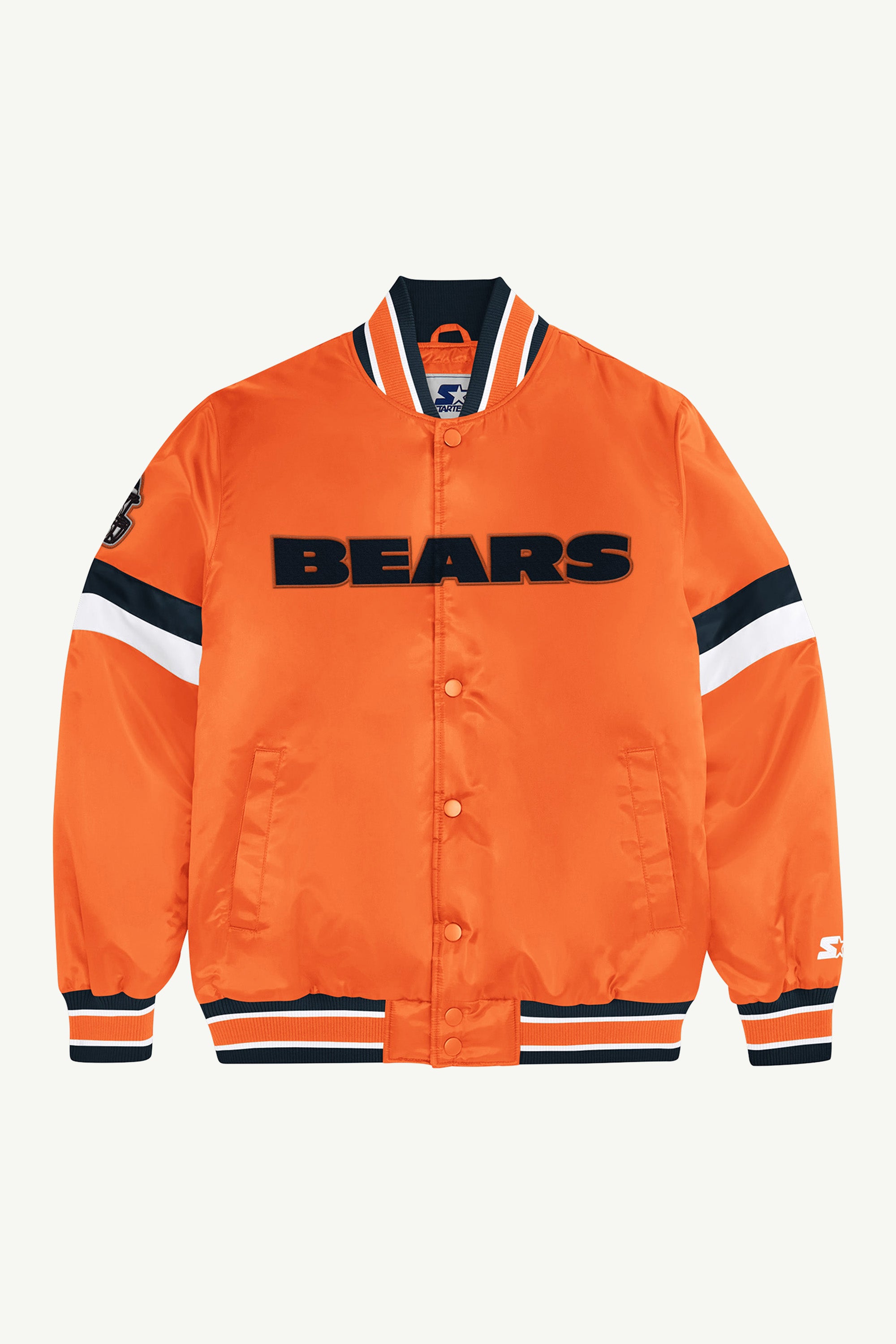 CHICAGO BEARS HOME GAME VARSITY JACKET View 1