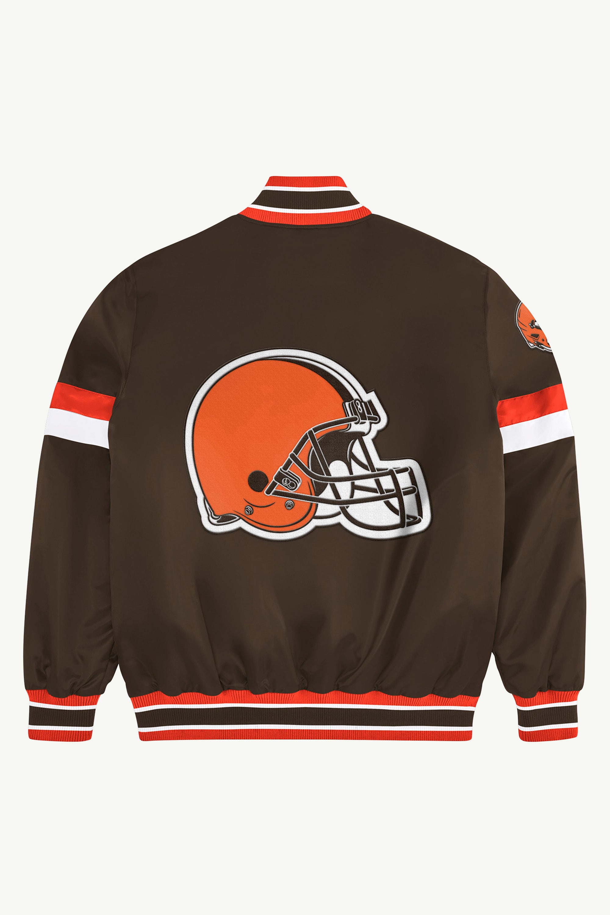CLEVELAND BROWNS HOME GAME VARSITY JACKET View 2 | Cleveland Browns