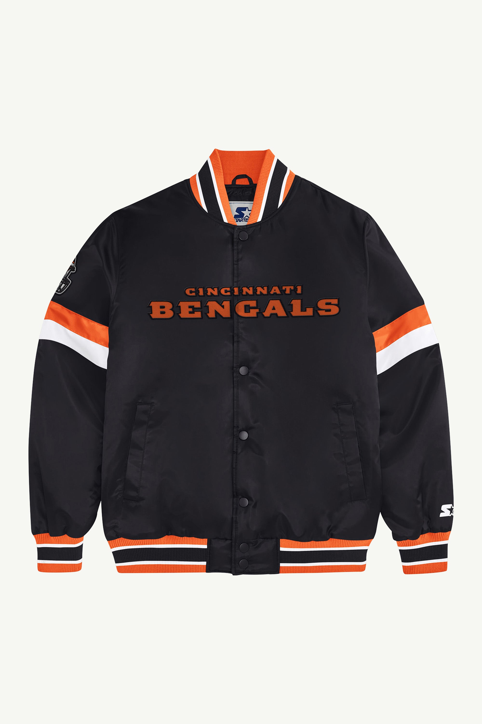 CINCINNATI BENGALS HOME GAME VARSITY JACKET View 1 | Cincinnati Bengals