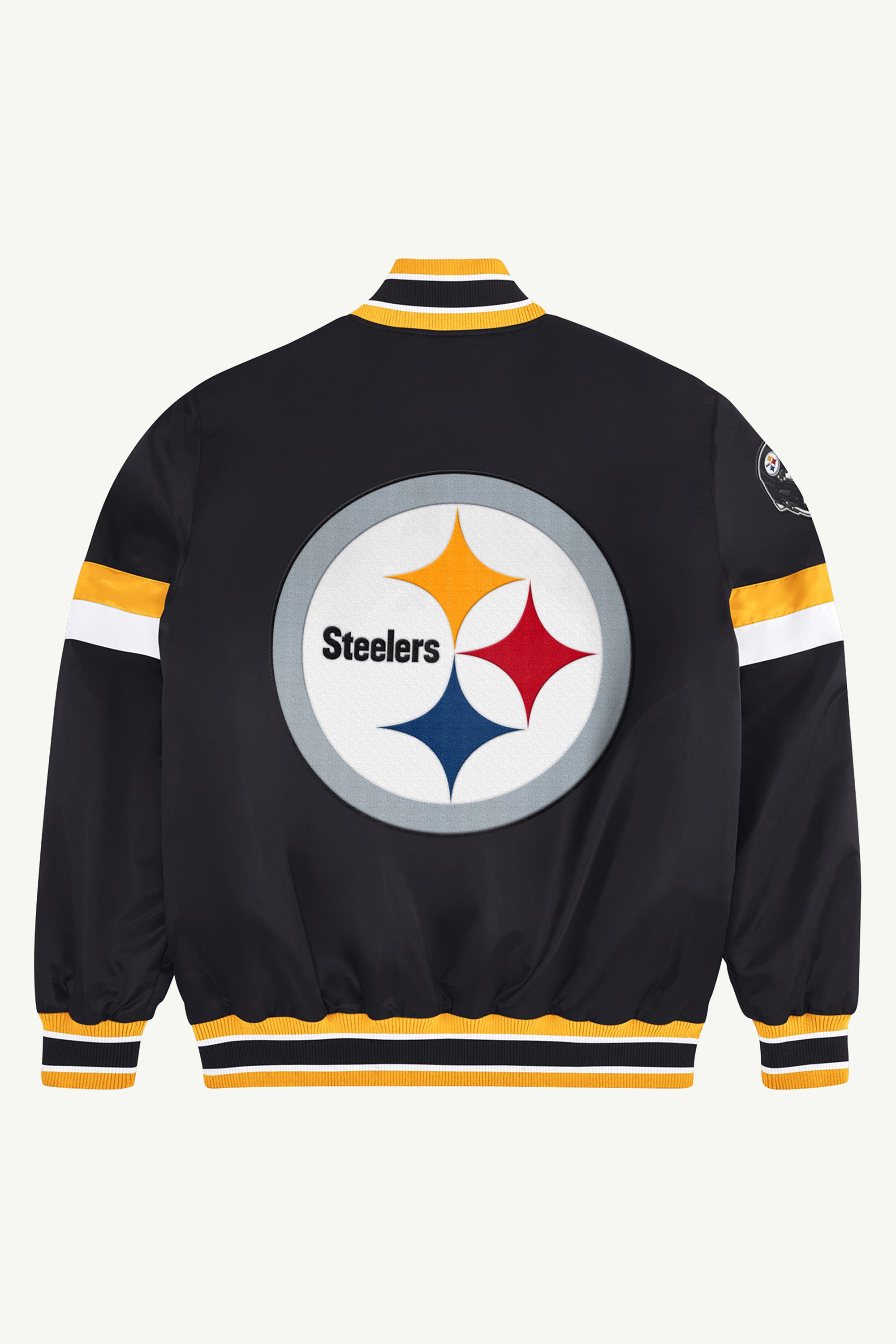 PITTSBURGH STEELERS HOME GAME VARSITY JACKET View 2 | Pittsburgh Steelers