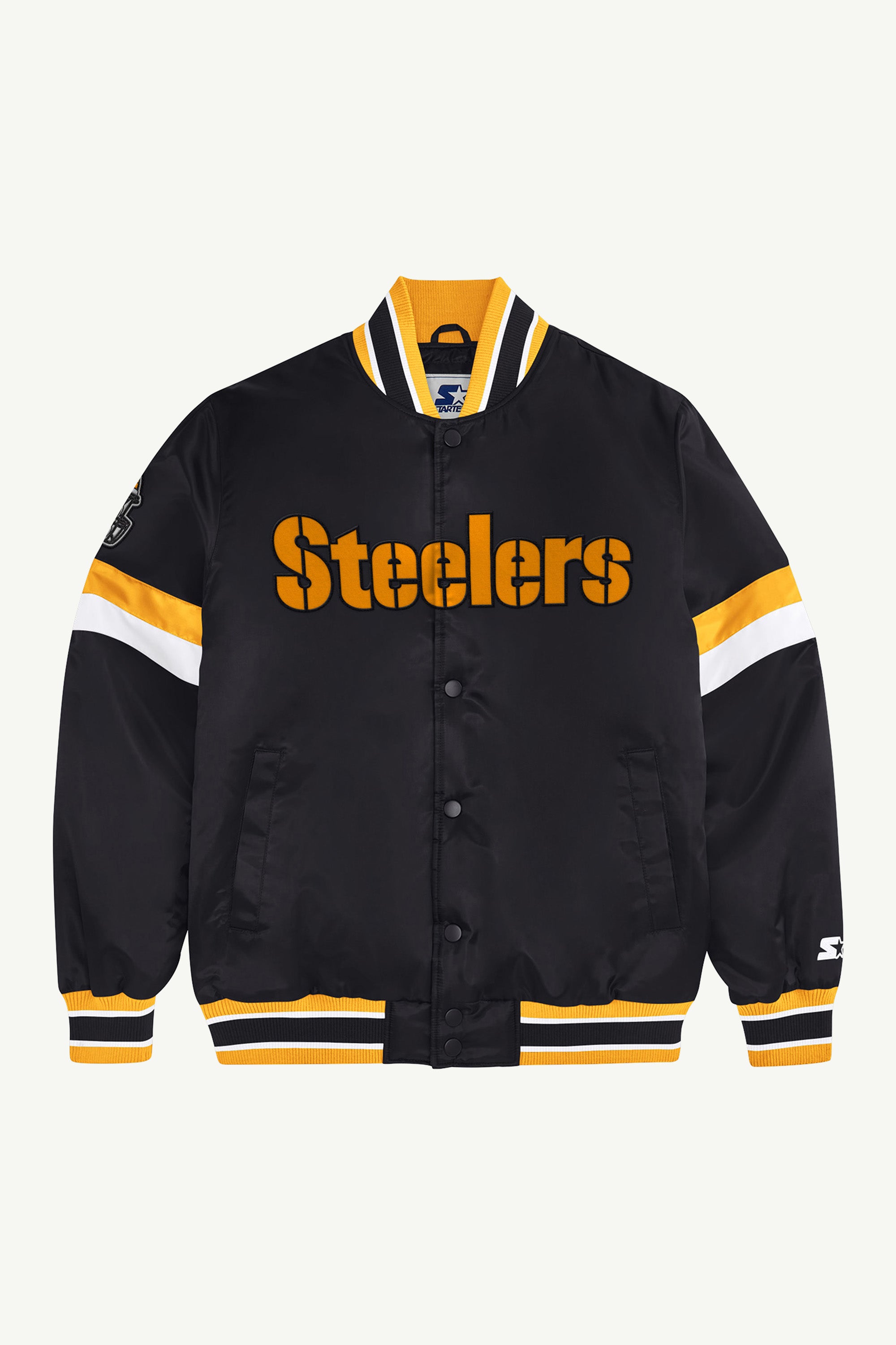 PITTSBURGH STEELERS HOME GAME VARSITY JACKET View 1 | Pittsburgh Steelers