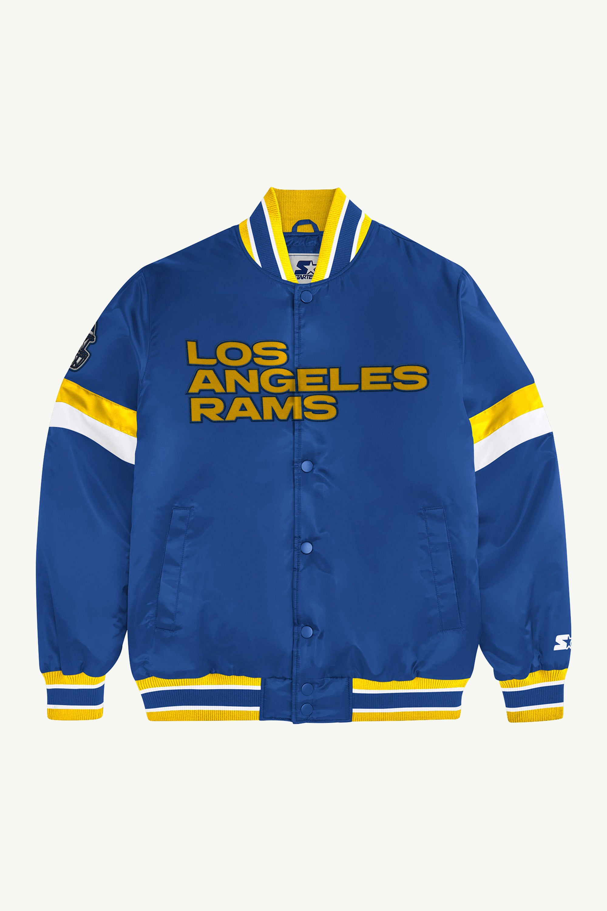 LOS ANGELES RAMS HOME GAME VARSITY JACKET View 1