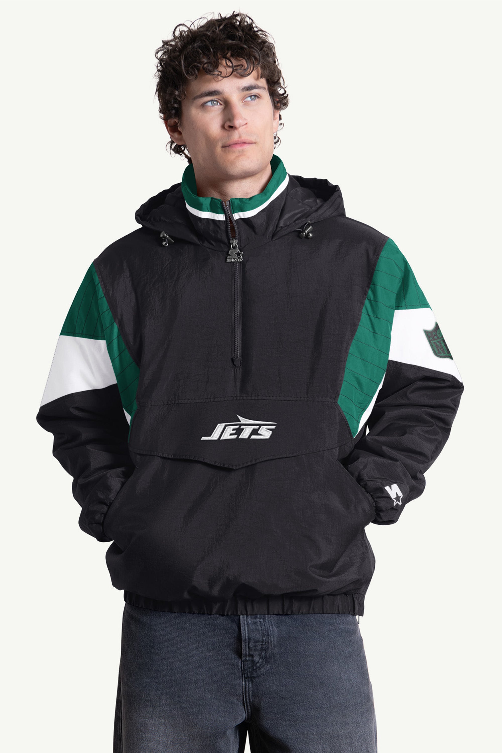 MENS NEW YORK JETS CRINKLE POPOVER View 1 | NFL