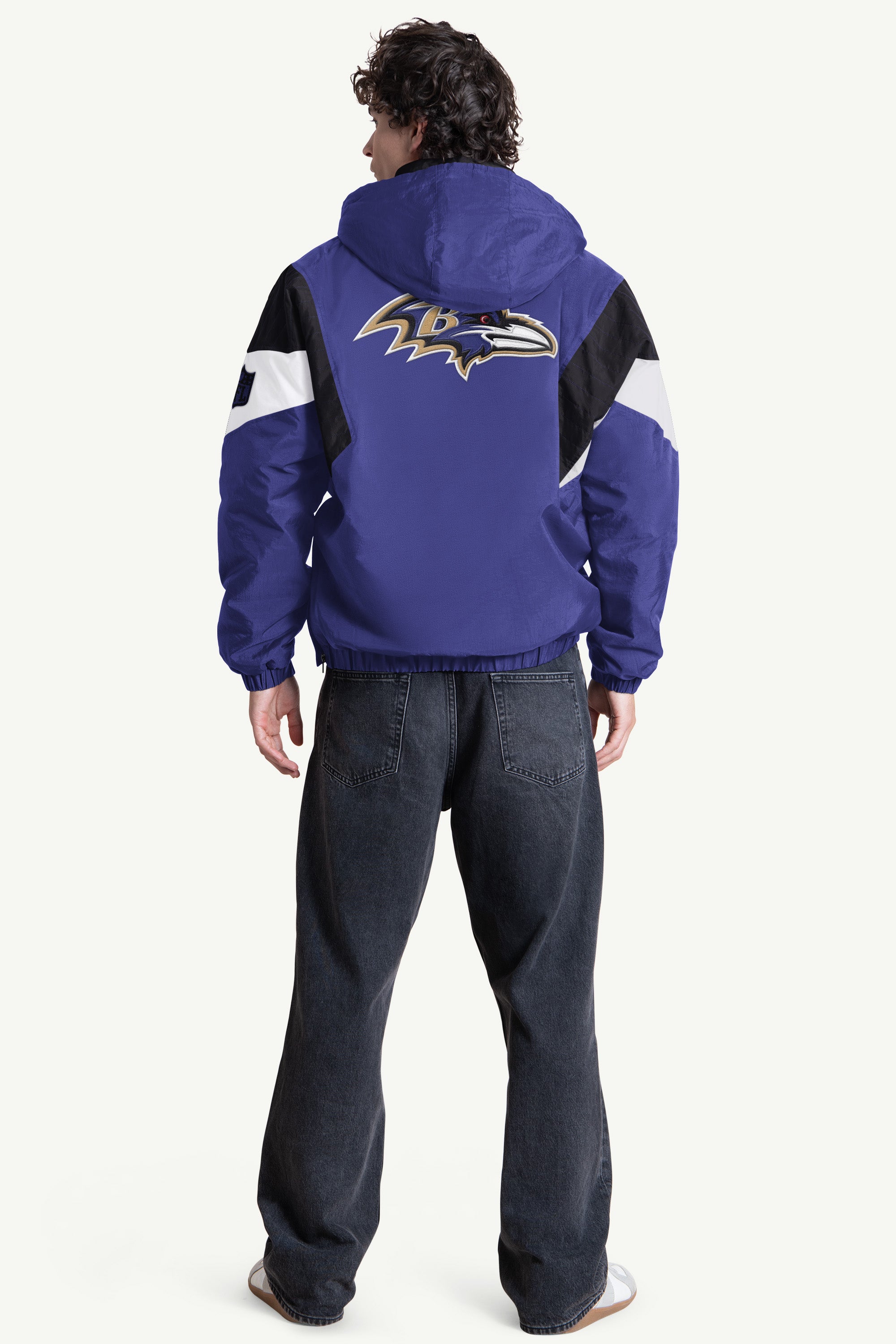 MENS BALTIMORE RAVENS CRINKLE POPOVER View 2 | NFL