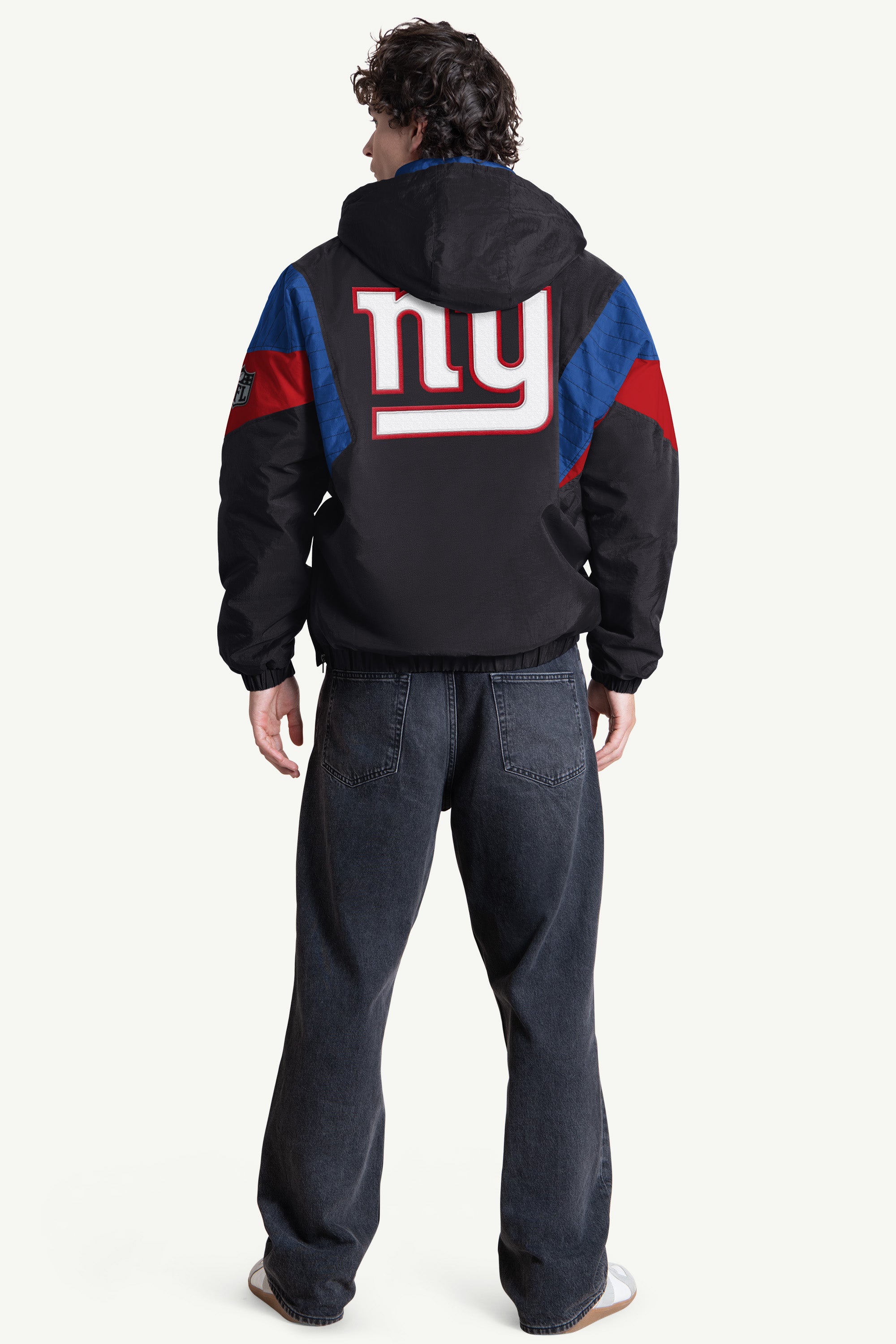 MENS NEW YORK GIANTS CRINKLE POPOVER View 2