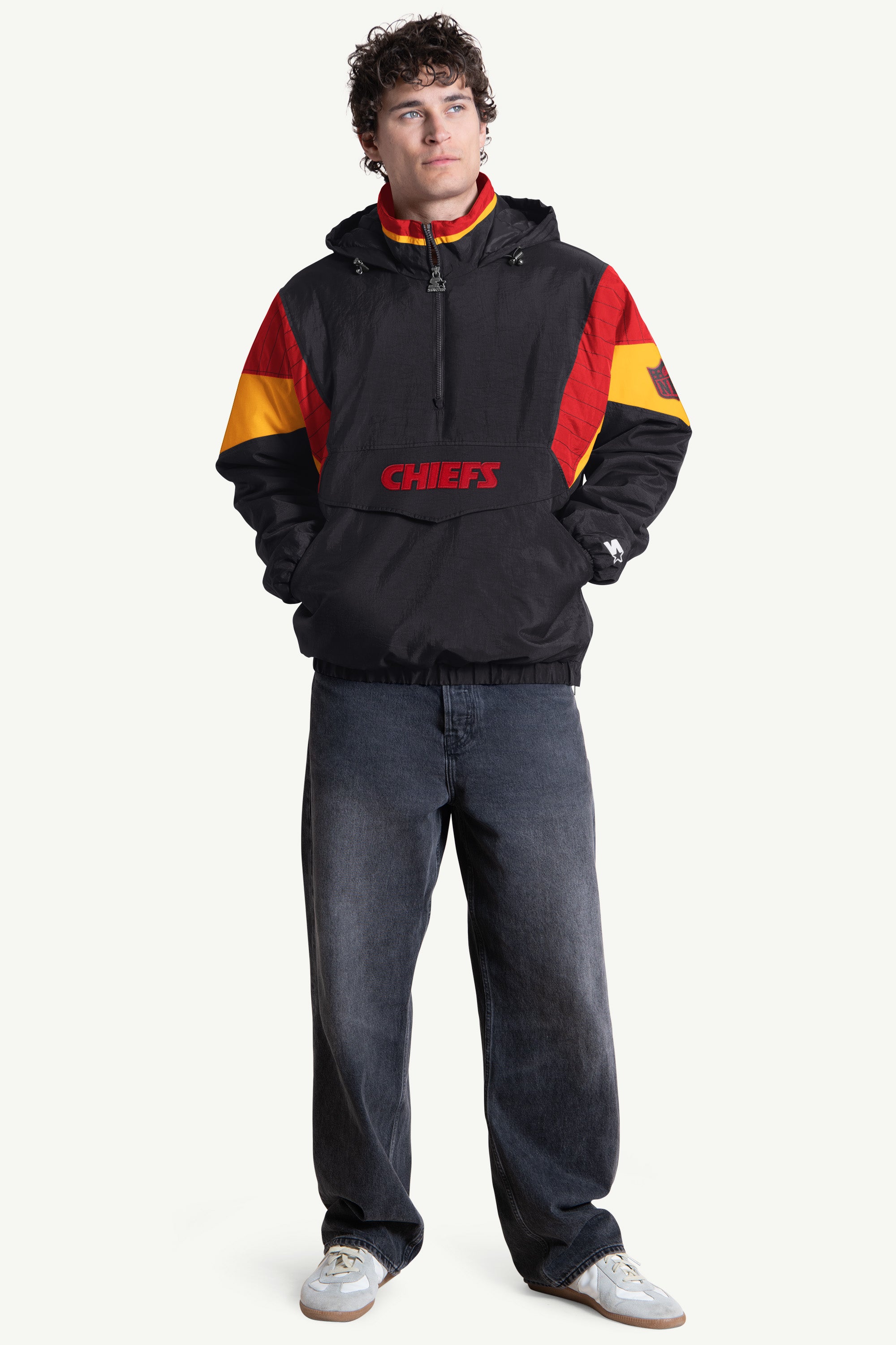 MENS KANSAS CITY CHIEFS CRINKLE POPOVER View 3 | Kansas City Chiefs