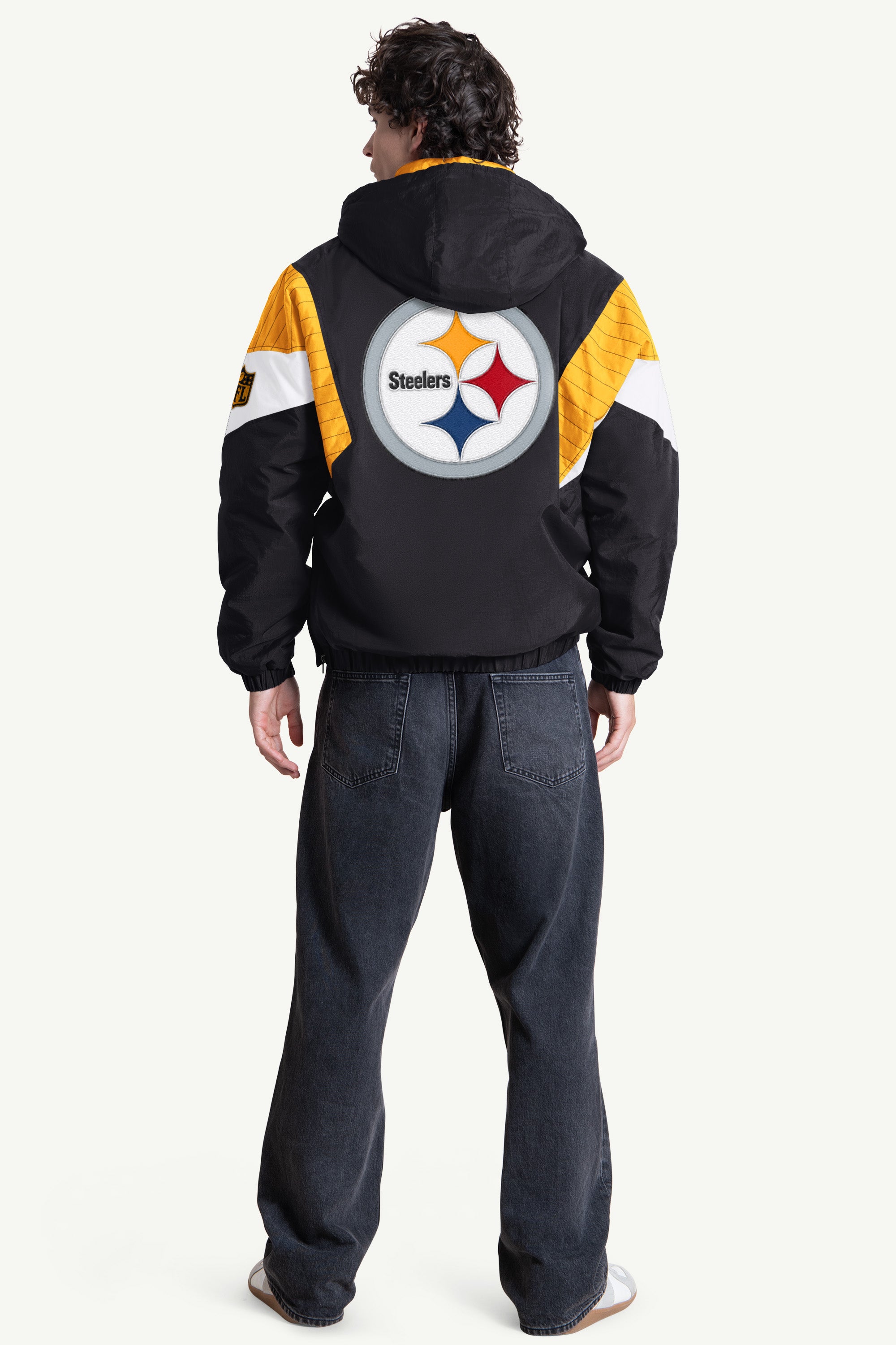 MENS PITTSBURGH STEELERS CRINKLE POPOVER View 2