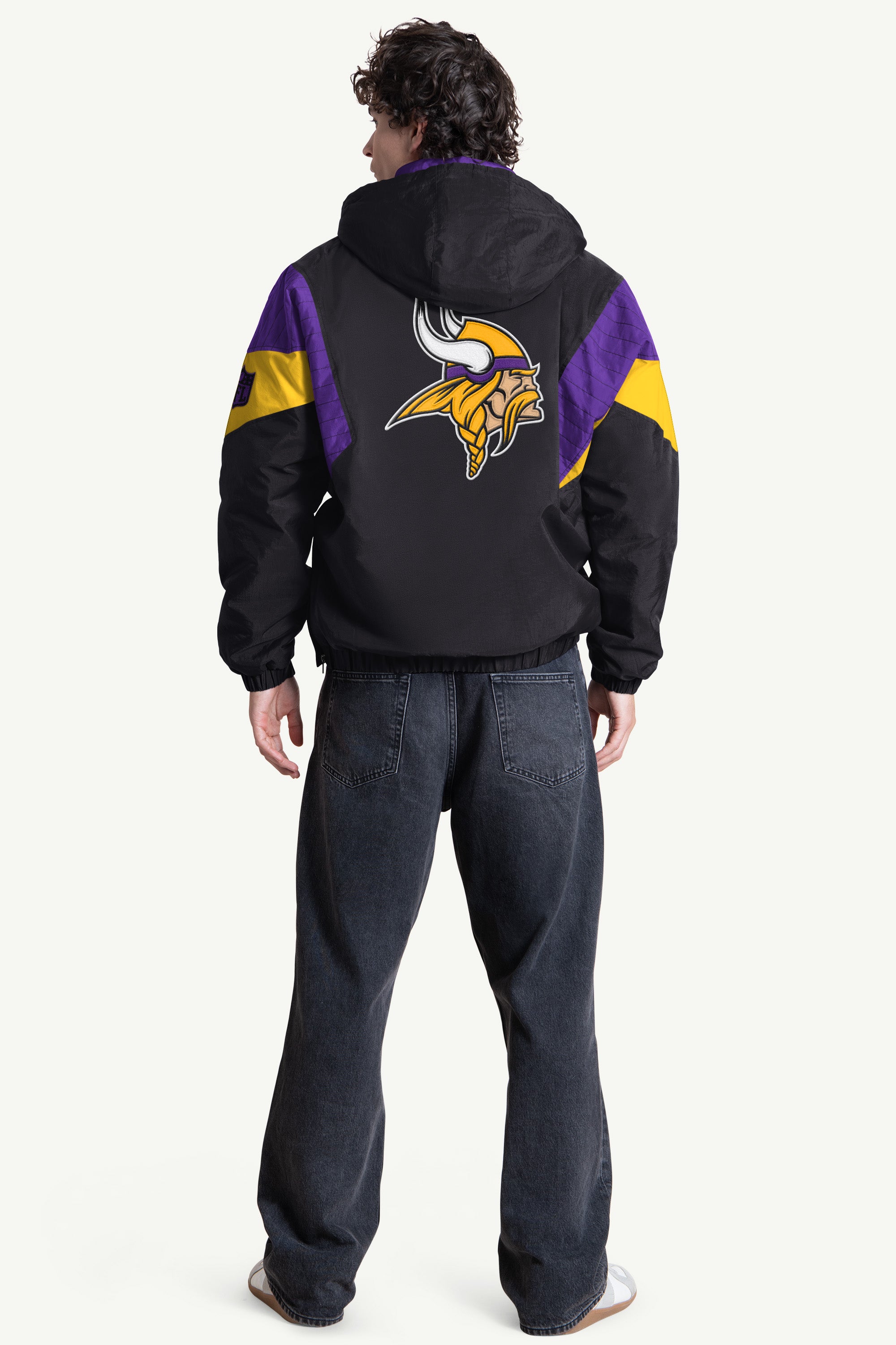 MENS MINNESOTA VIKINGS CRINKLE POPOVER View 2 | NFL