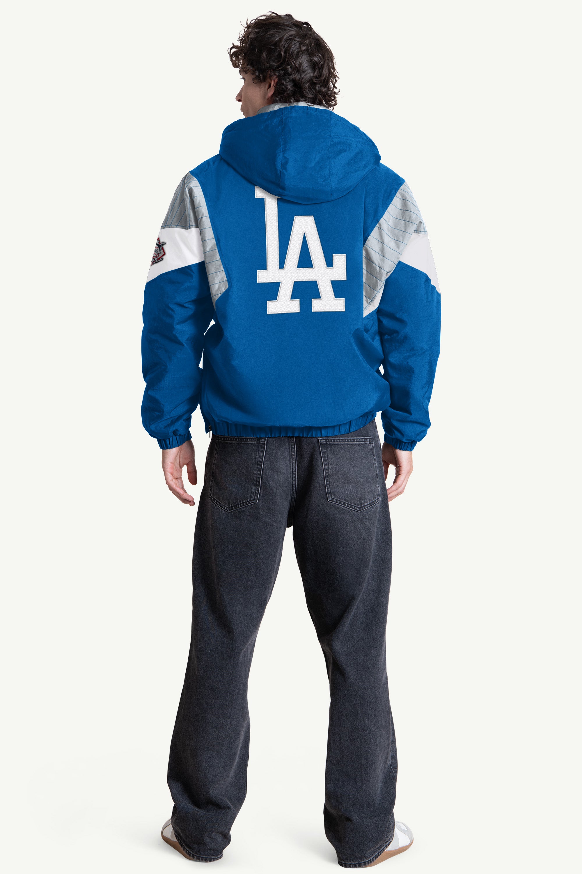 MENS LOS ANGELES DODGERS CRINKLE POPOVER View 2 | Los Angeles Dodgers