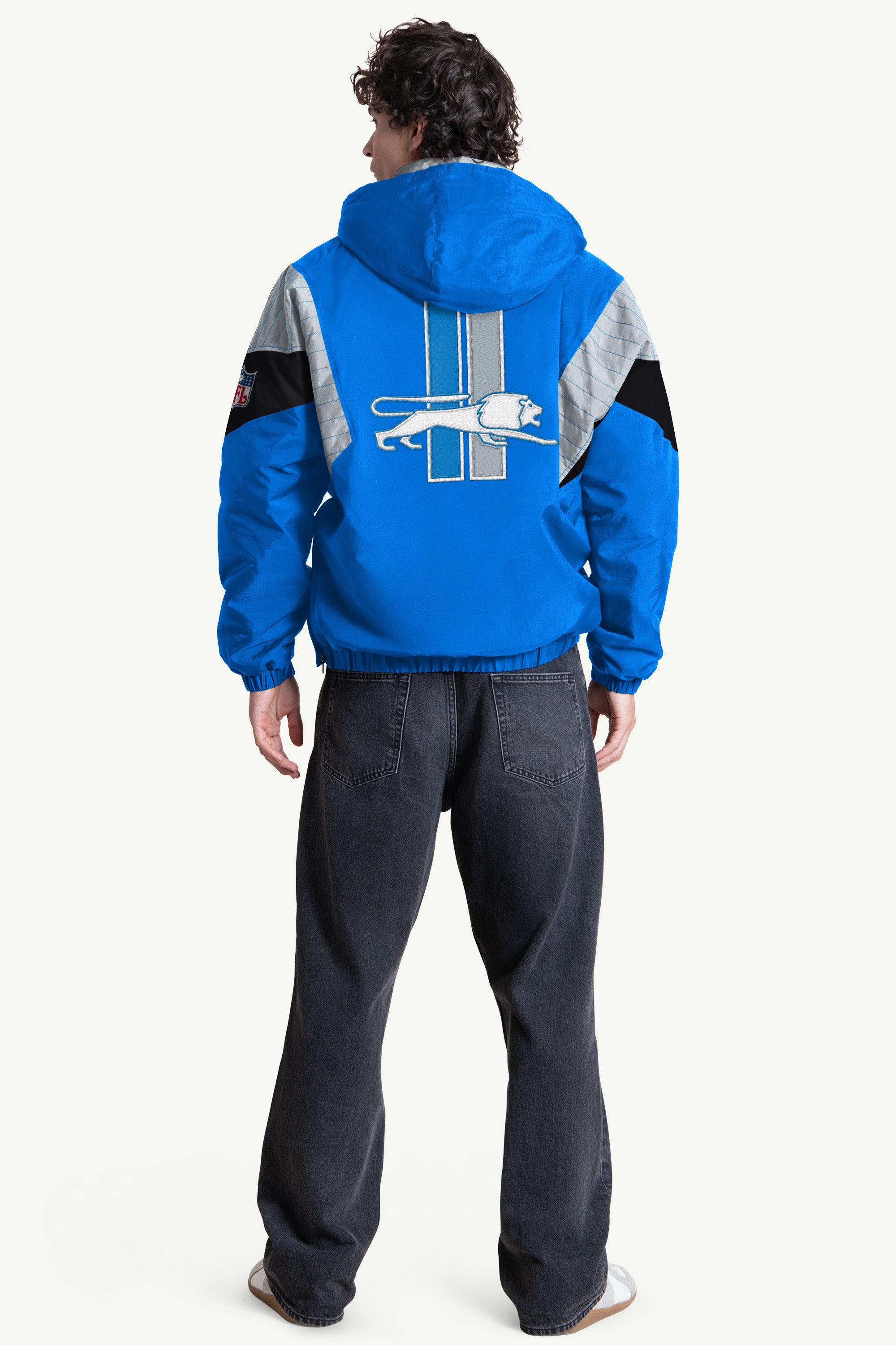 MENS DETROIT LIONS CRINKLE POPOVER View 2