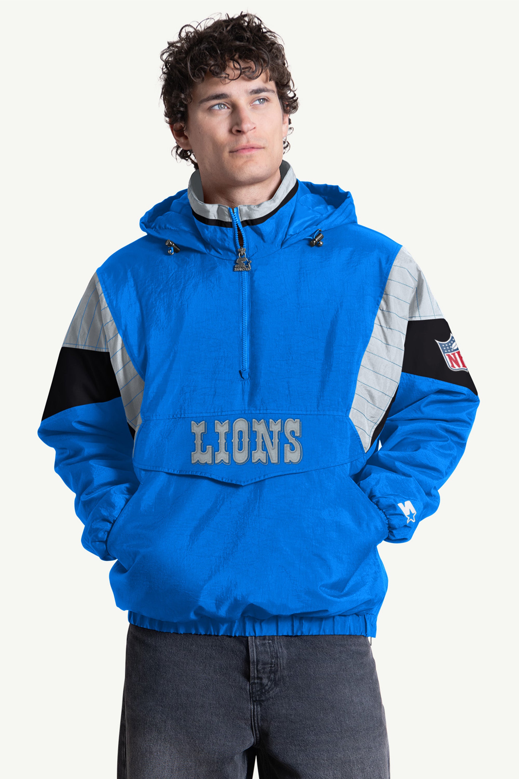 Mens Detroit Lions Classic Breakaway Jacket | NFL | Starter