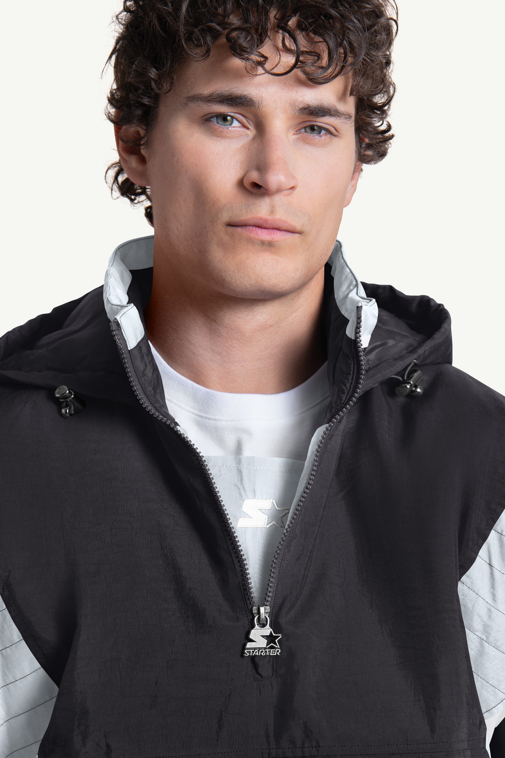 MENS LAS VEGAS RAIDERS CRINKLE POPOVER View 4