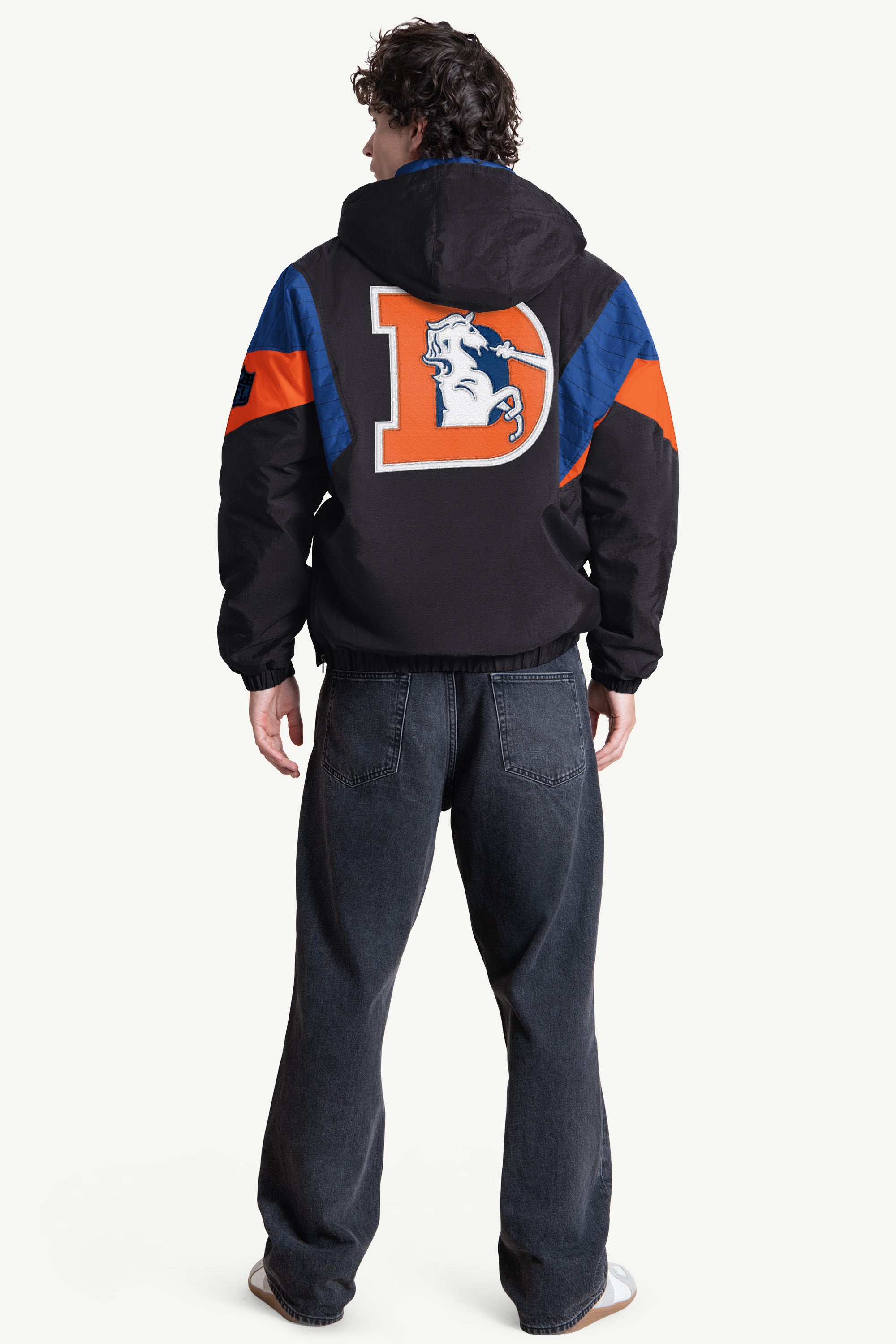 MENS DENVER BRONCOS CRINKLE POPOVER View 2 | NFL