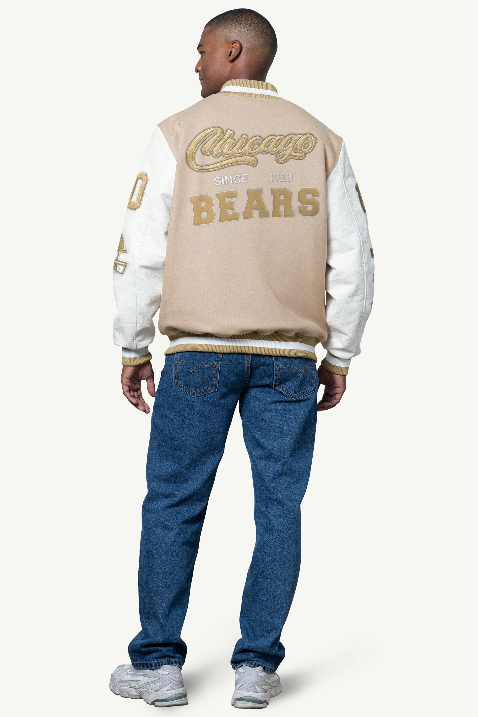 MENS CHICAGO BEARS VARSITY JACKET View 2 | Chicago Bears