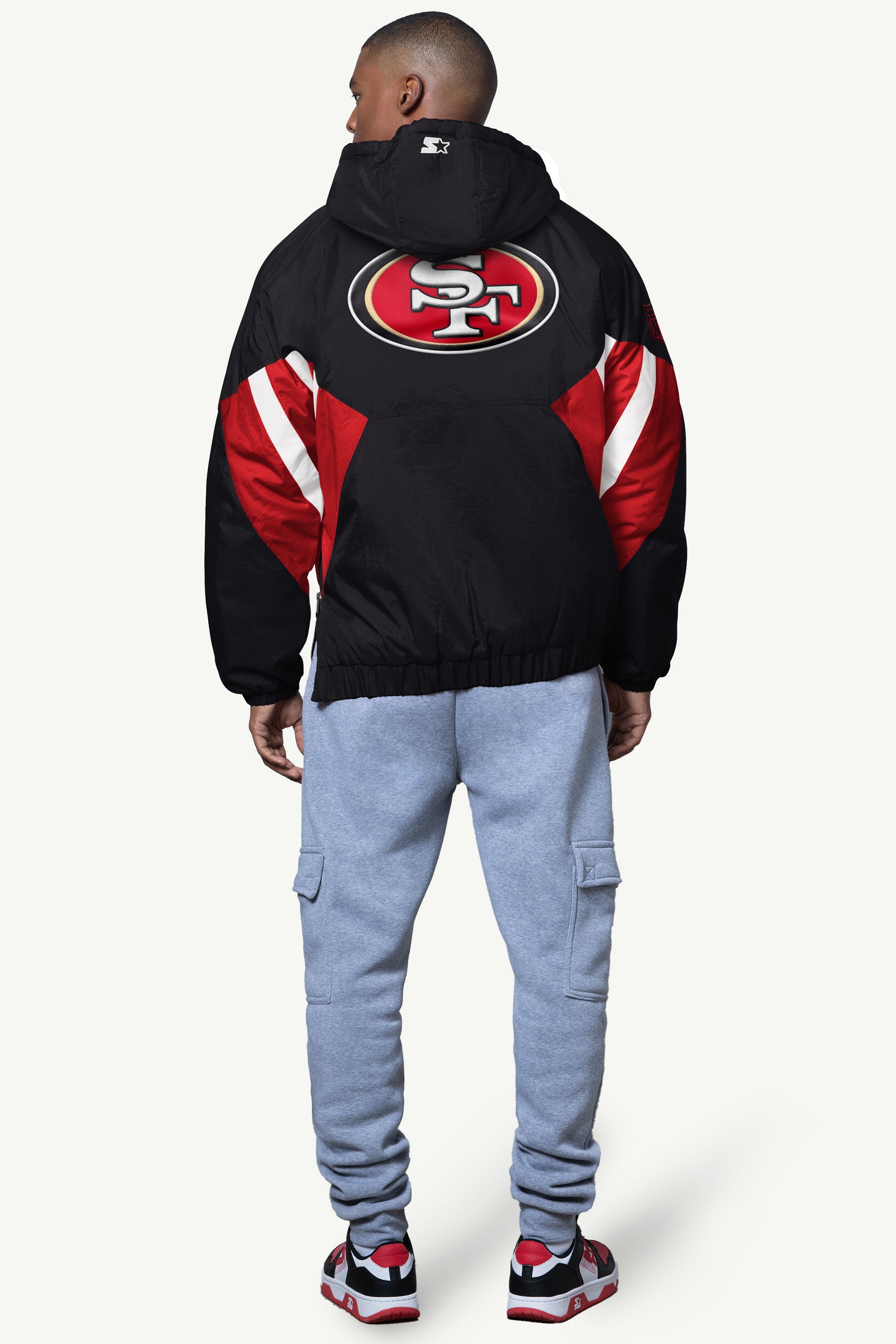 MENS SAN FRANCISCO 49ERS CLASSIC BREAKAWAY JACKET View 2
