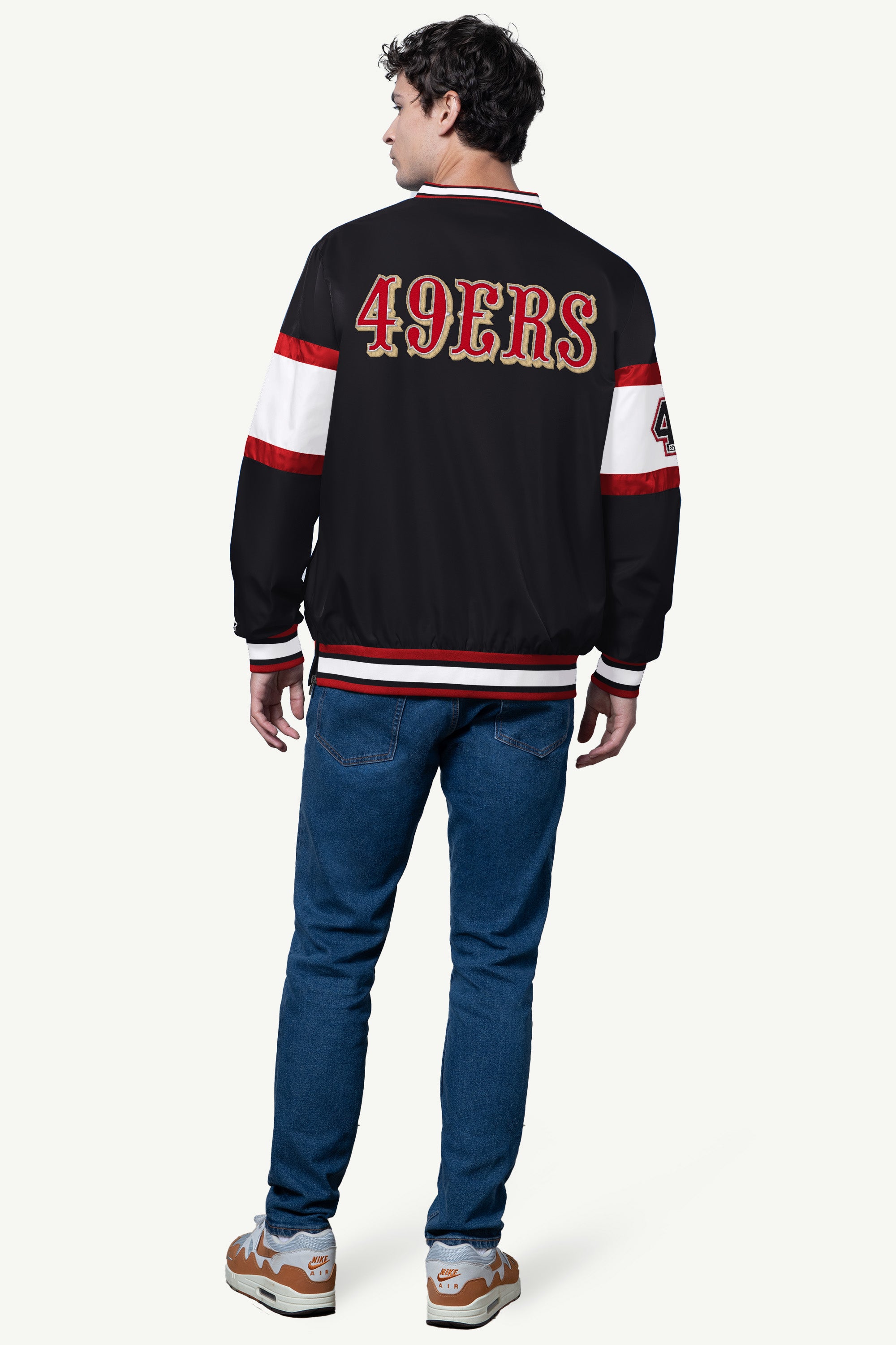 MENS SAN FRANCISCO 49ERS V NECK PULLOVER View 2 | San Francisco 49ers