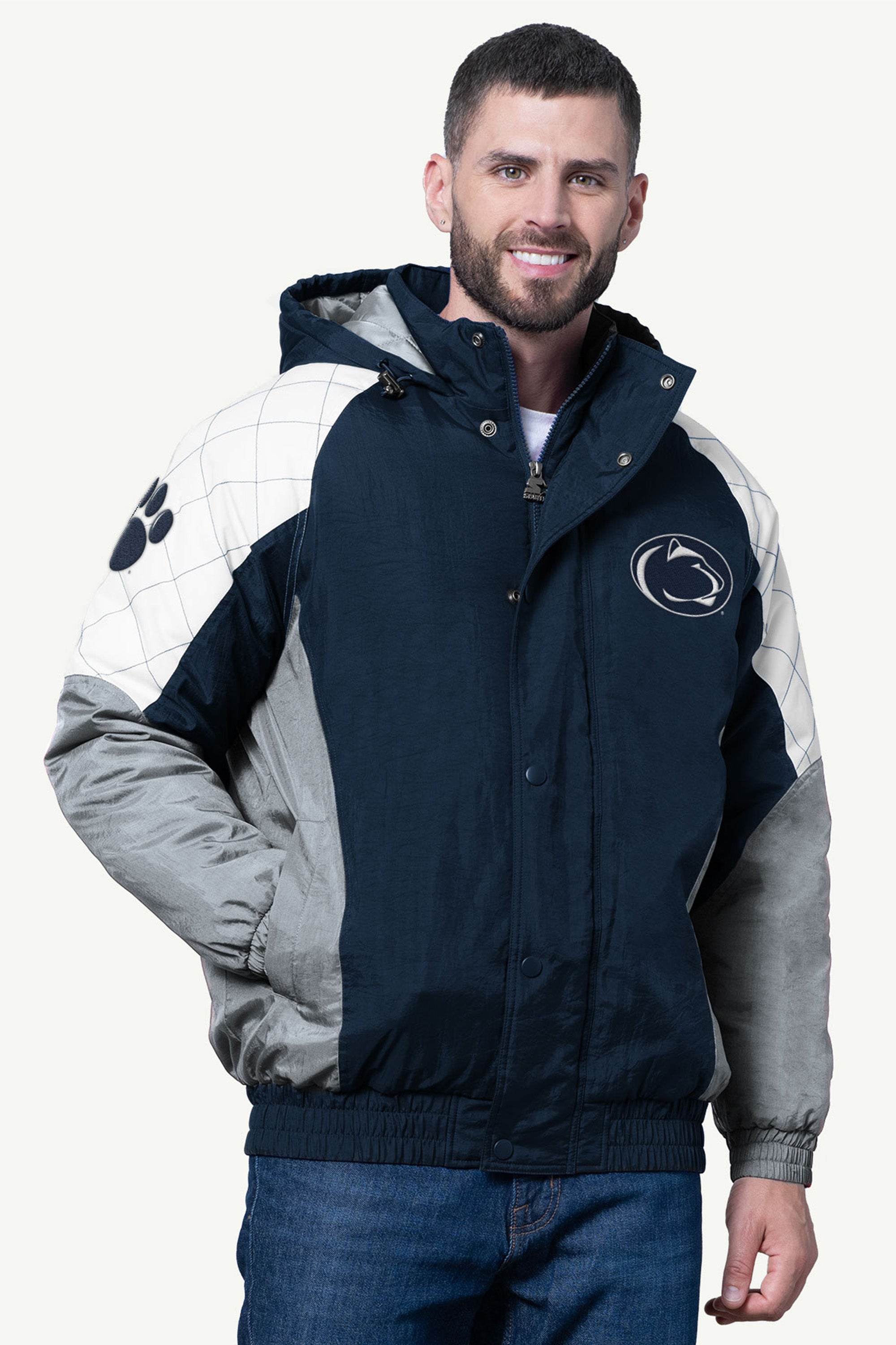 MENS PENN STATE NITTANY LIONS NYLON JACKET View 1 | Products MENS PENN STATE NITTANY LIONS NYLON JACKET View 1 | Products