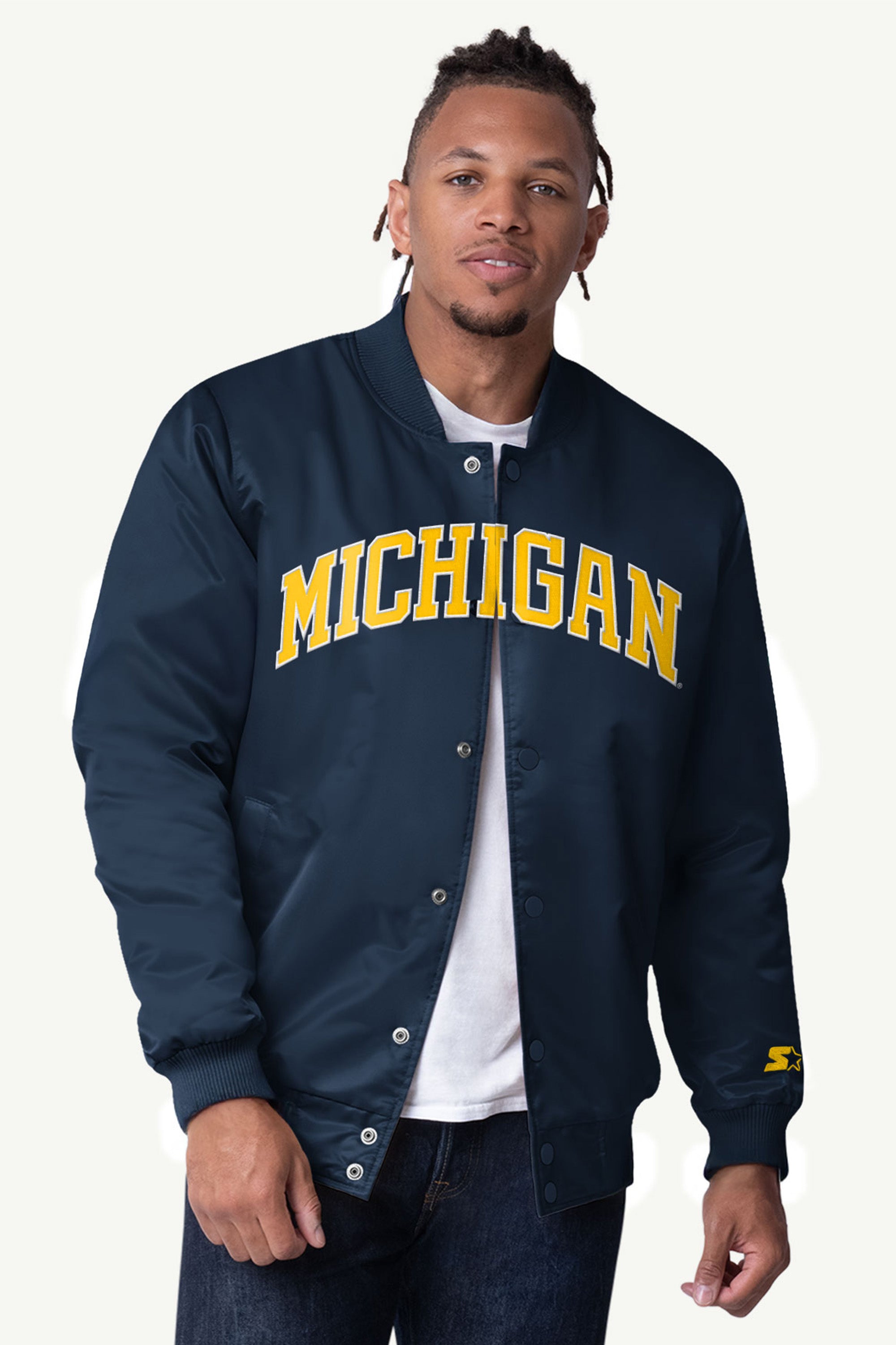 MENS MICHIGAN WOLVERINES VARSITY JACKET View 1 | NCAA