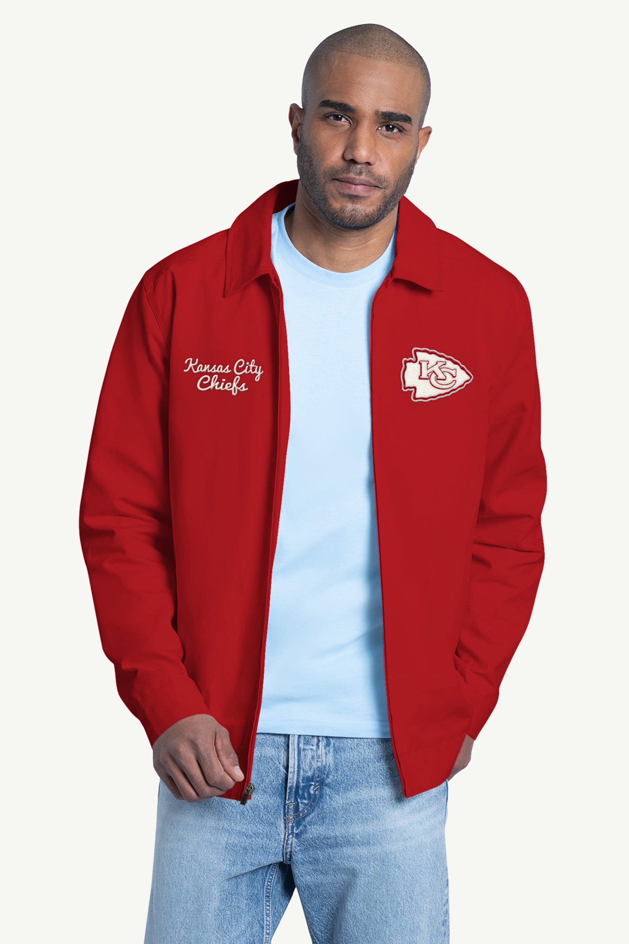 MENS KANSAS CITY CHIEFS FRANCHISE FULL ZIP JACKET View 1 | NFL