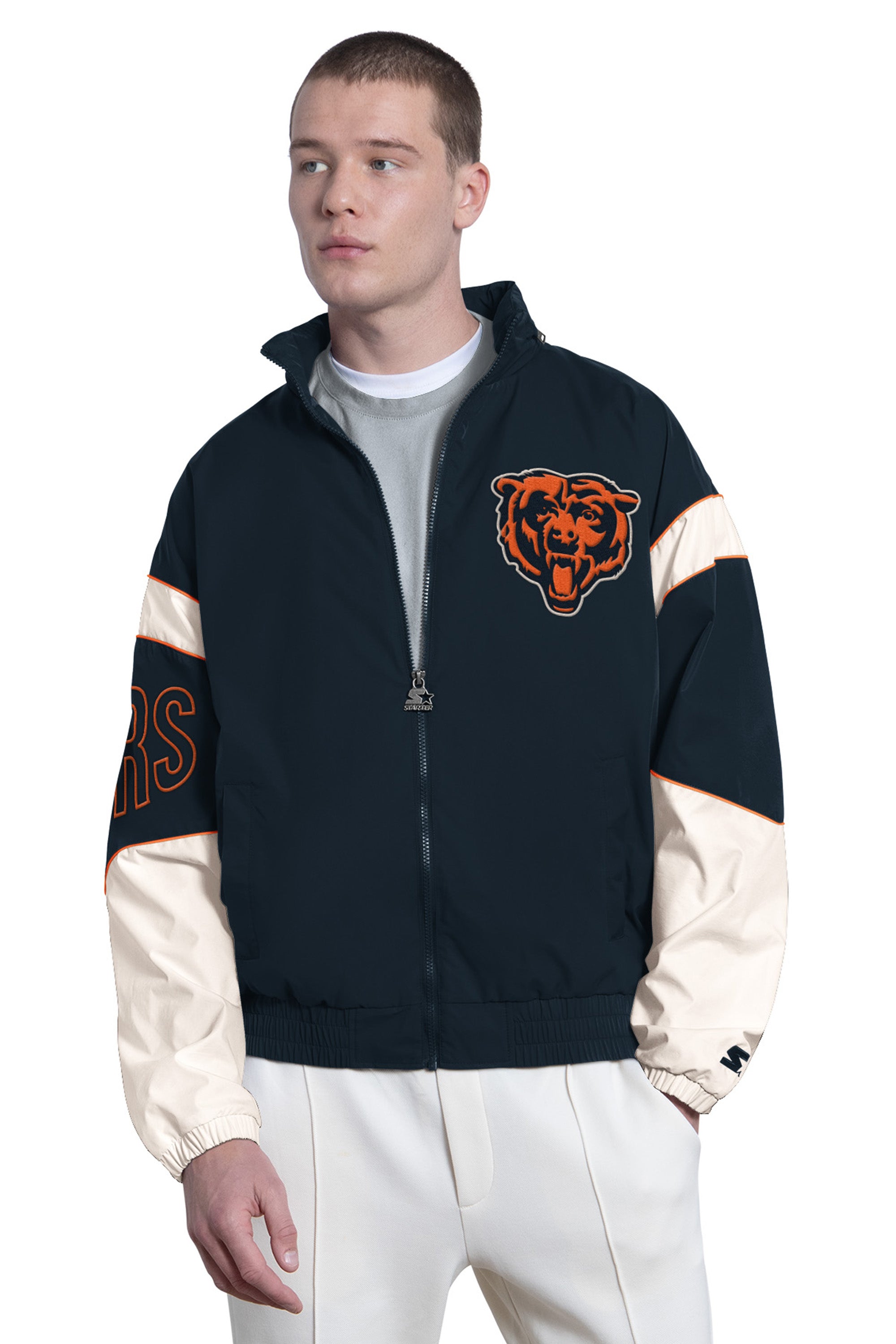 MENS CHICAGO BEARS THE GUST FULL ZIP JACKET View 1 | NFL