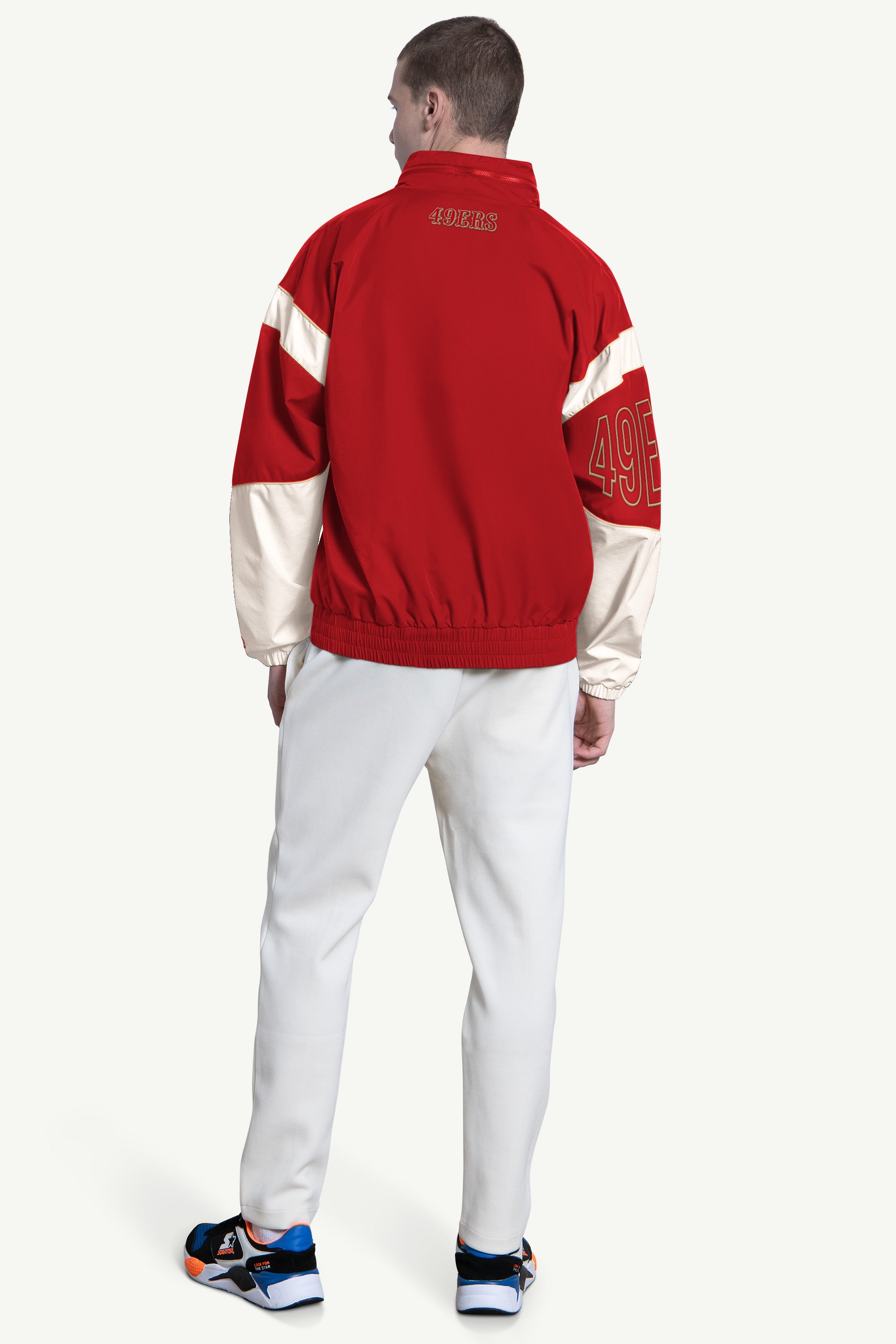 Mens San Francisco 49ers The Gust Full Zip Jacket | NFL | Starter