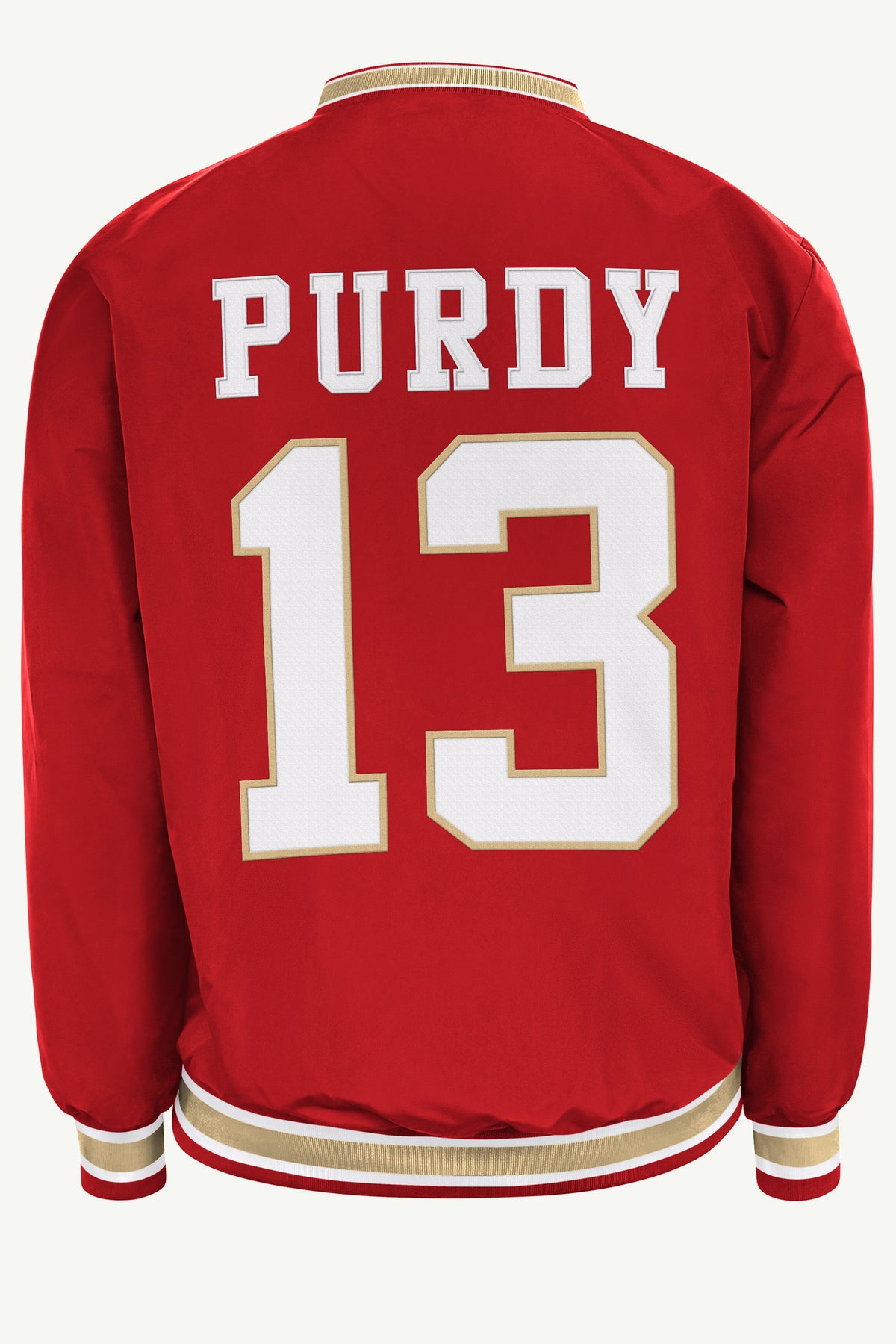 BROCK PURDY SAN FRANCISCO 49ERS PLAYER PULLOVER JACKET View 3