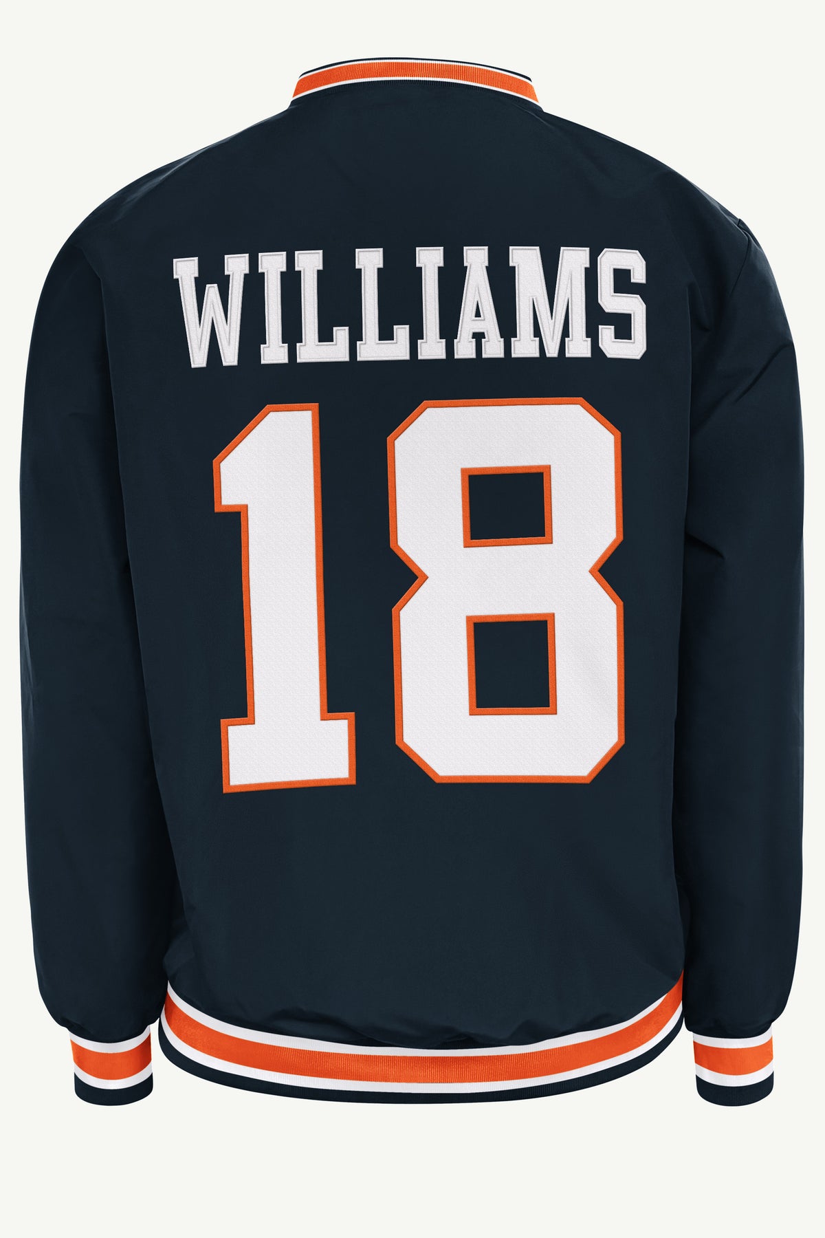 CALEB WILLIAMS CHICAGO BEARS PLAYER PULLOVER JACKET View 3