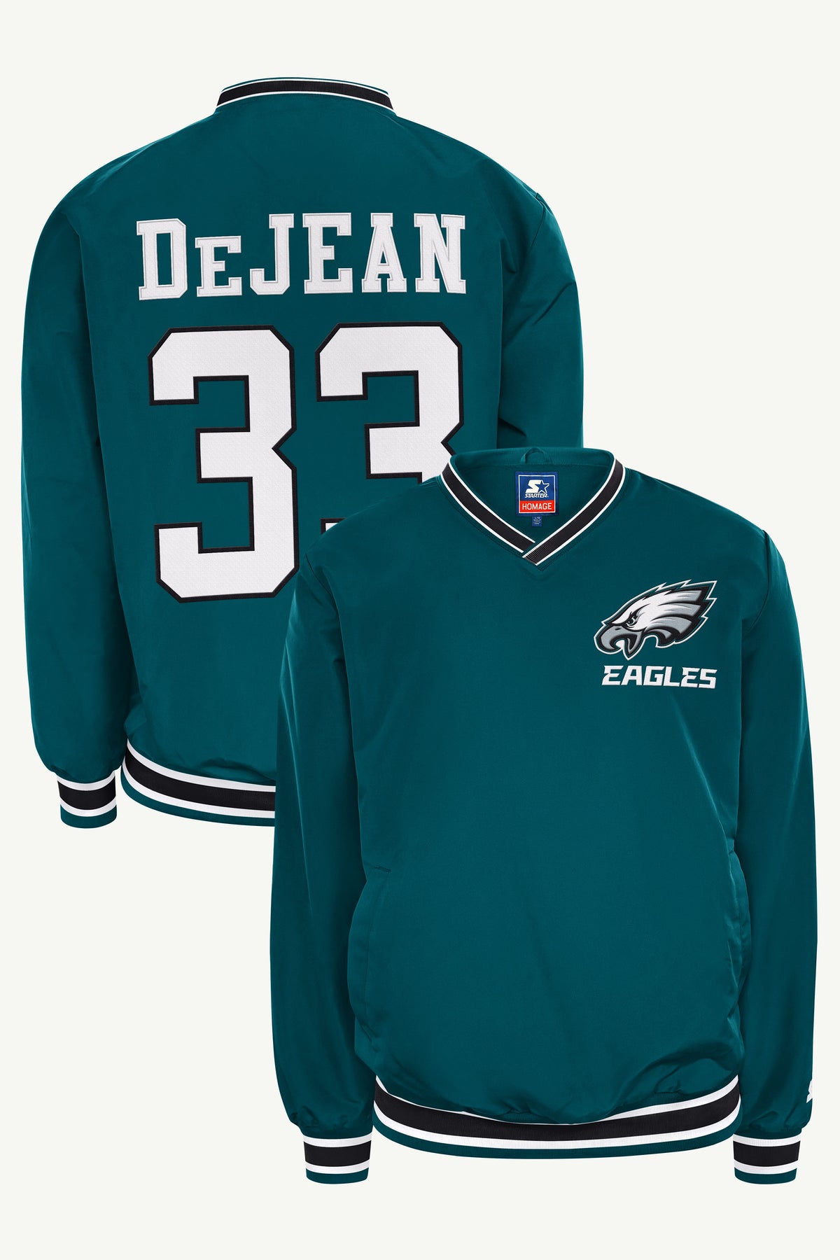 COOPER DEJEAN PHILADELPHIA EAGLES PLAYER PULLOVER JACKET View 1