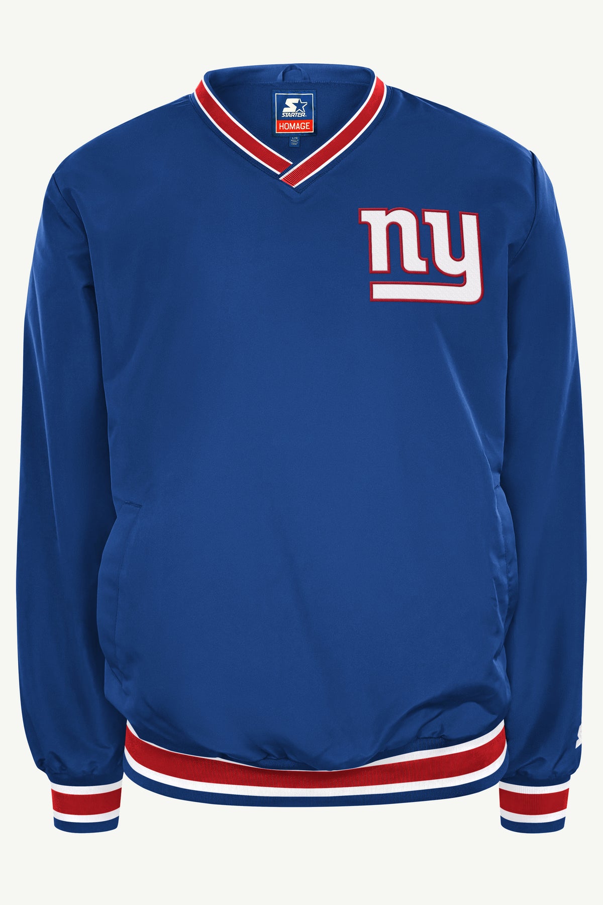 CAM SKATTEBO NEW YORK GIANTS PLAYER PULLOVER JACKET View 2