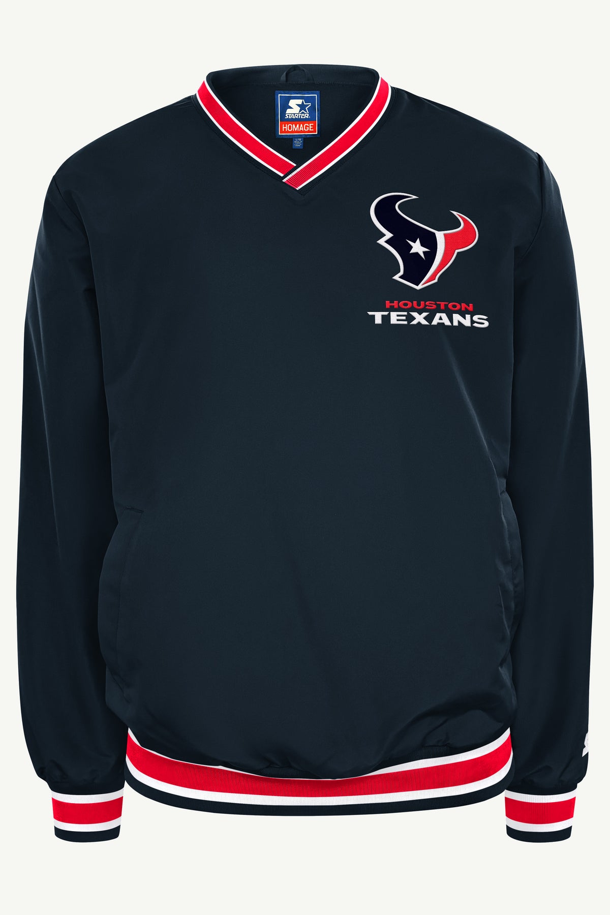 C.J. STROUD HOUSTON TEXANS PLAYER PULLOVER JACKET View 2