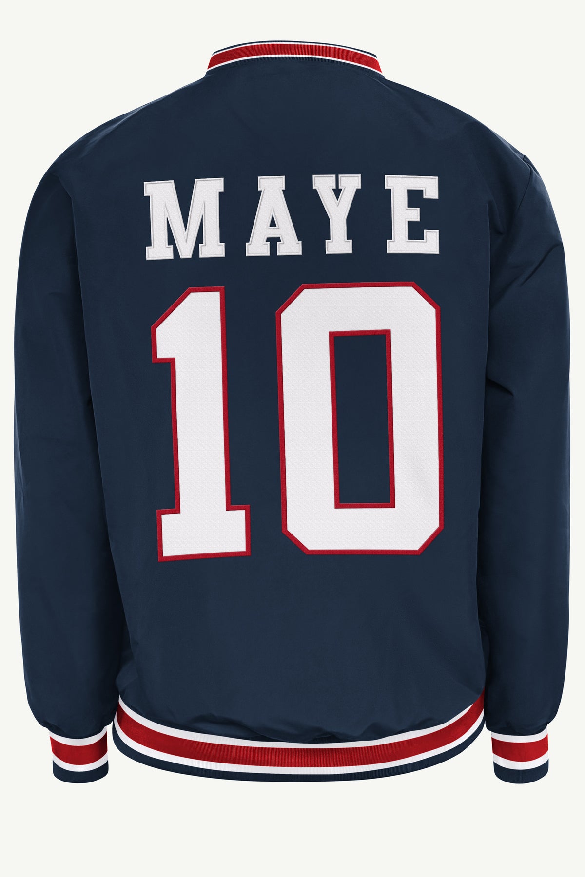 DRAKE MAYE NEW ENGLAND PATRIOTS PLAYER PULLOVER JACKET View 3