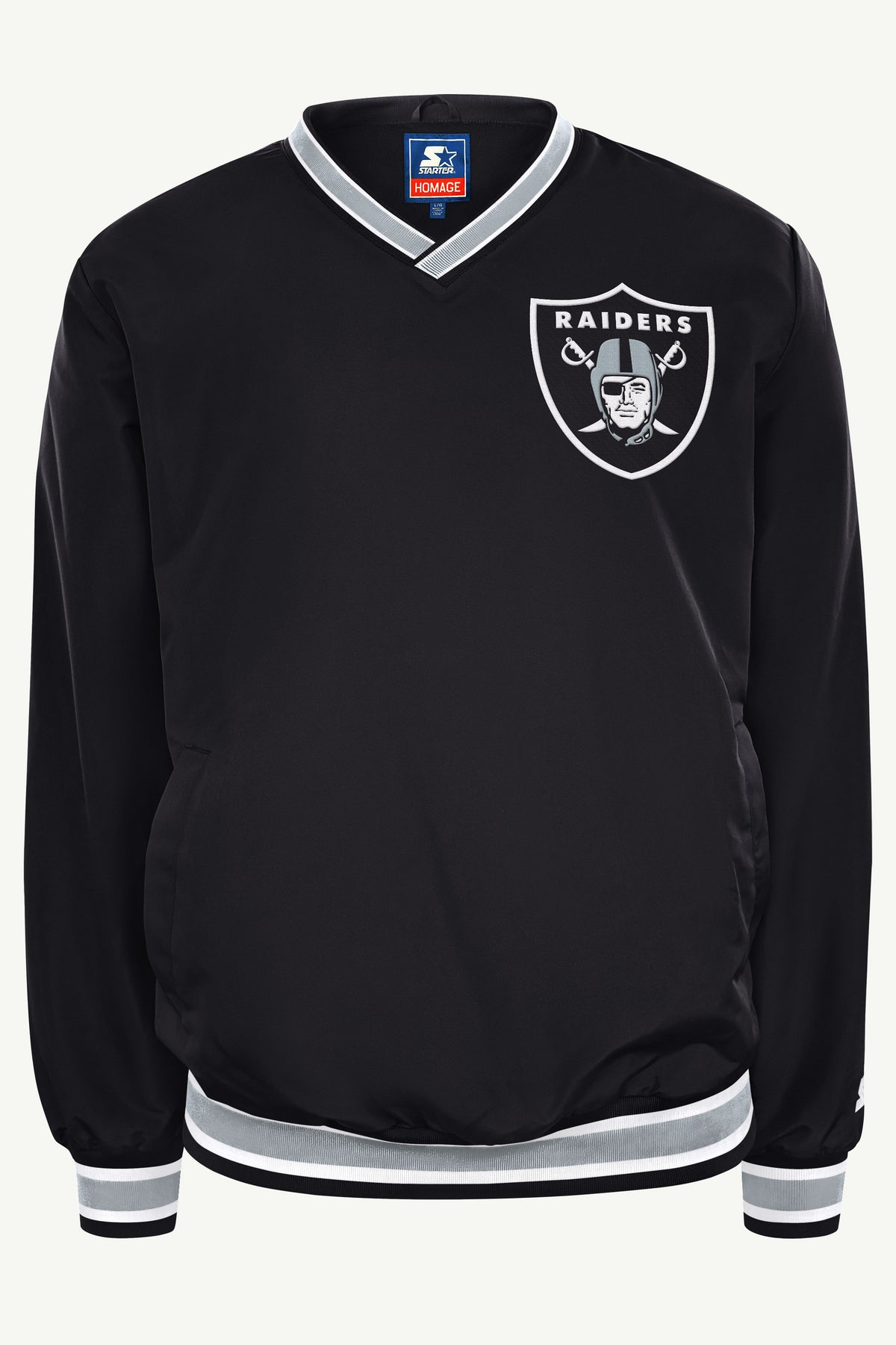 FERNANDO MENDOZA LAS VEGAS RAIDERS PLAYER PULLOVER JACKET View 2