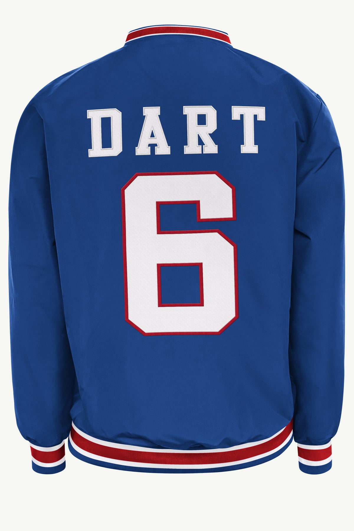 JAXSON DART NEW YORK GIANTS PLAYER PULLOVER JACKET View 3