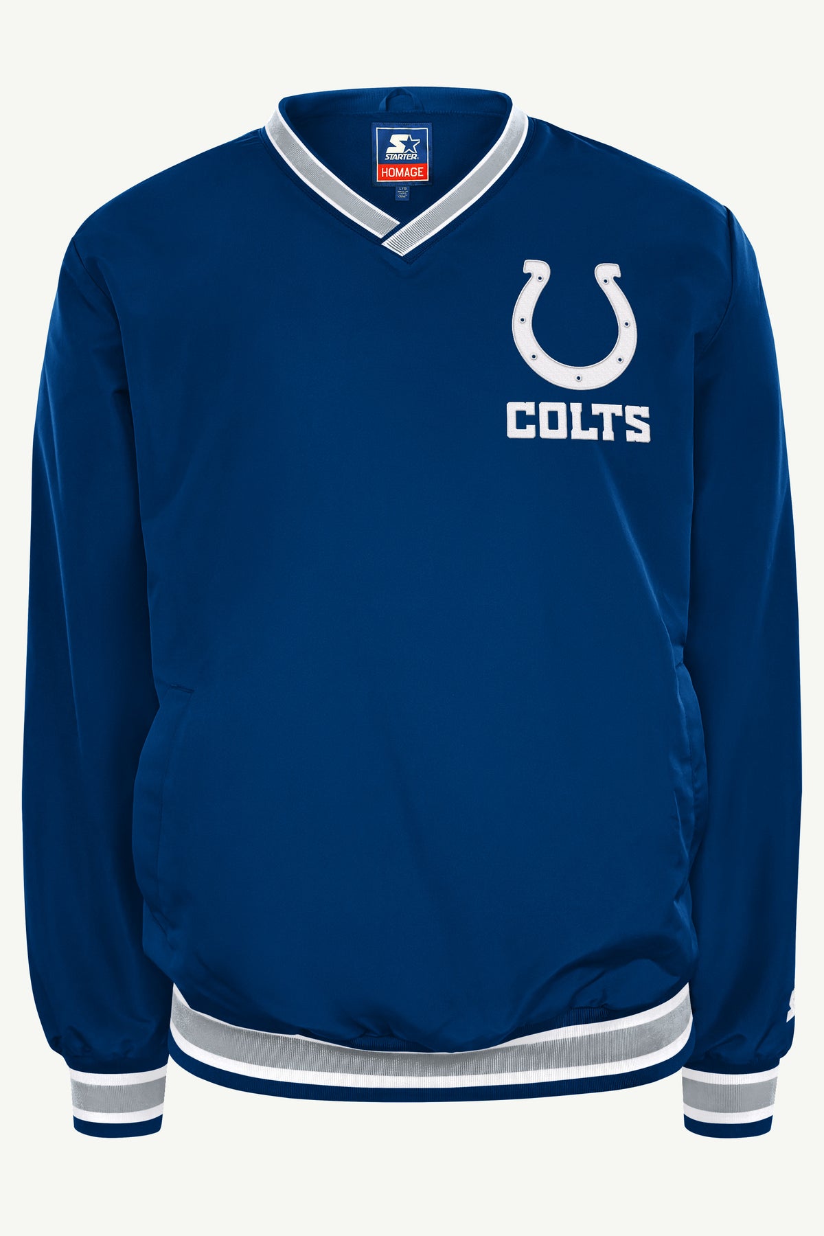 JONATHAN TAYLOR INDIANAPOLIS COLTS PLAYER PULLOVER JACKET View 2