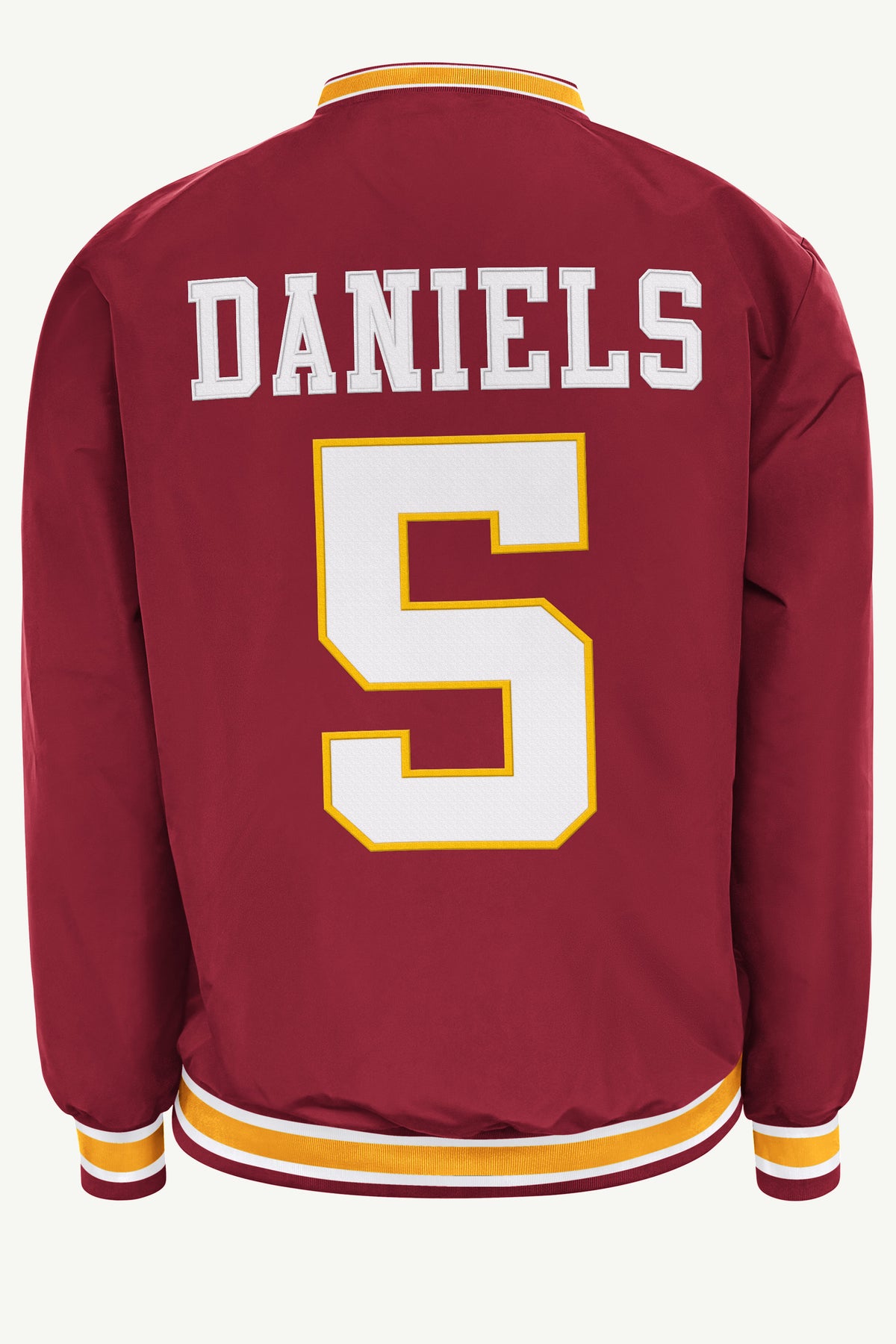 JAYDEN DANIELS WASHINGTON COMMANDERS PLAYER PULLOVER JACKET View 3