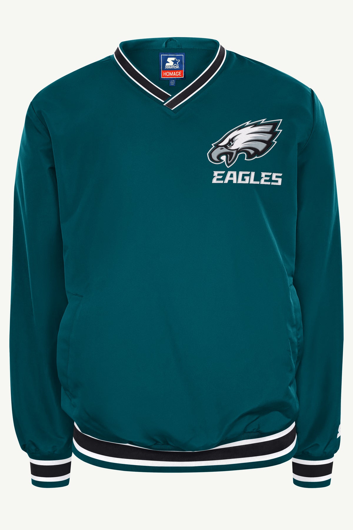 SAQUON BARKLEY PHILADELPHIA EAGLES PLAYER PULLOVER JACKET View 2