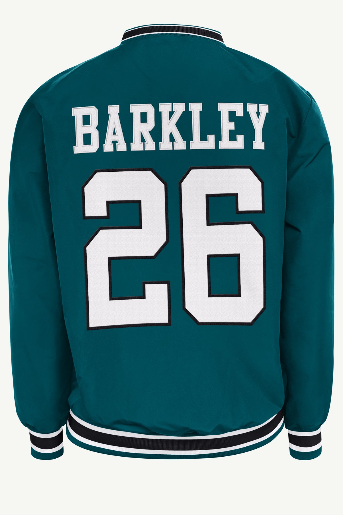 SAQUON BARKLEY PHILADELPHIA EAGLES PLAYER PULLOVER JACKET View 3
