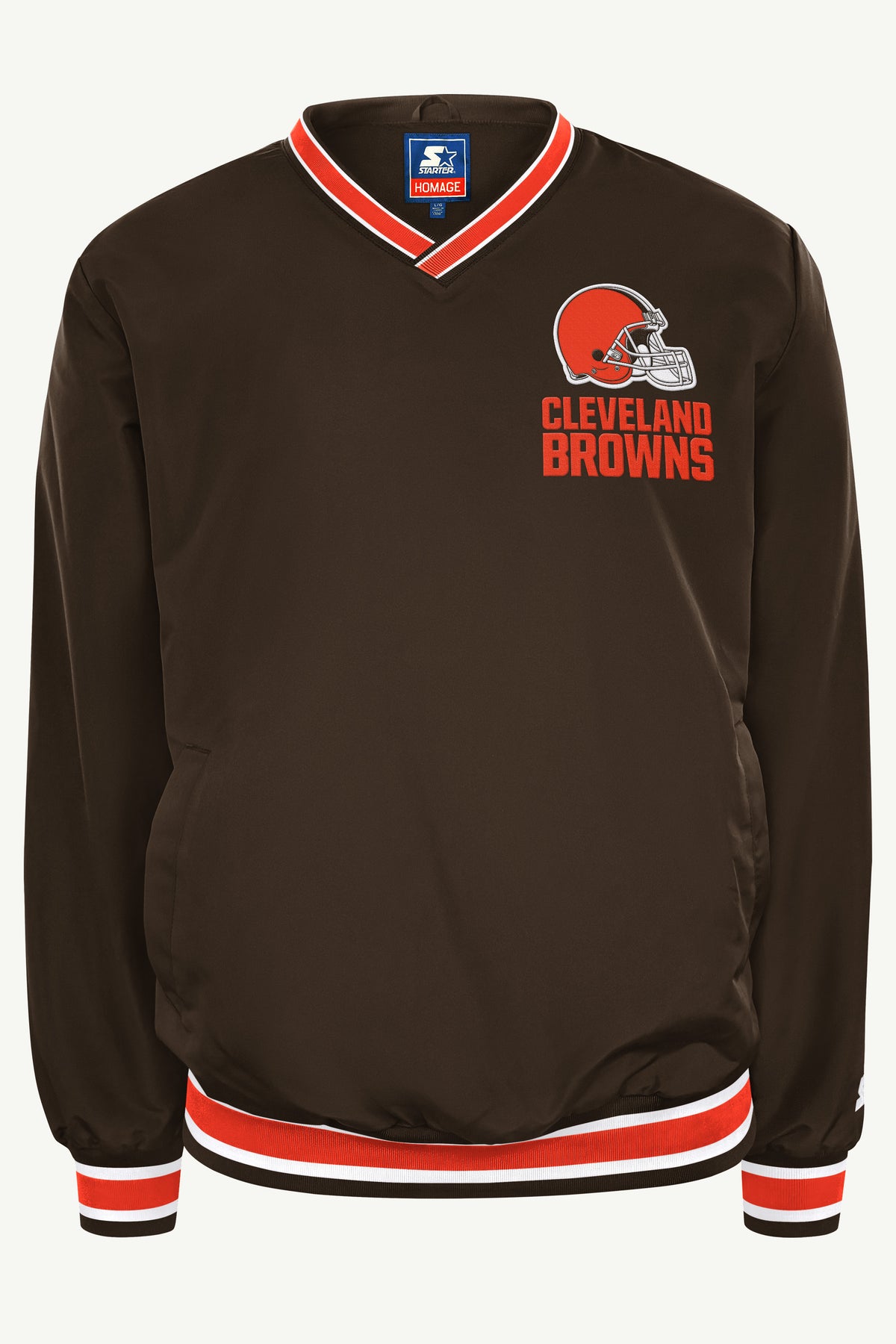 SHEDEUR SANDERS CLEVELAND BROWNS PLAYER PULLOVER JACKET View 2