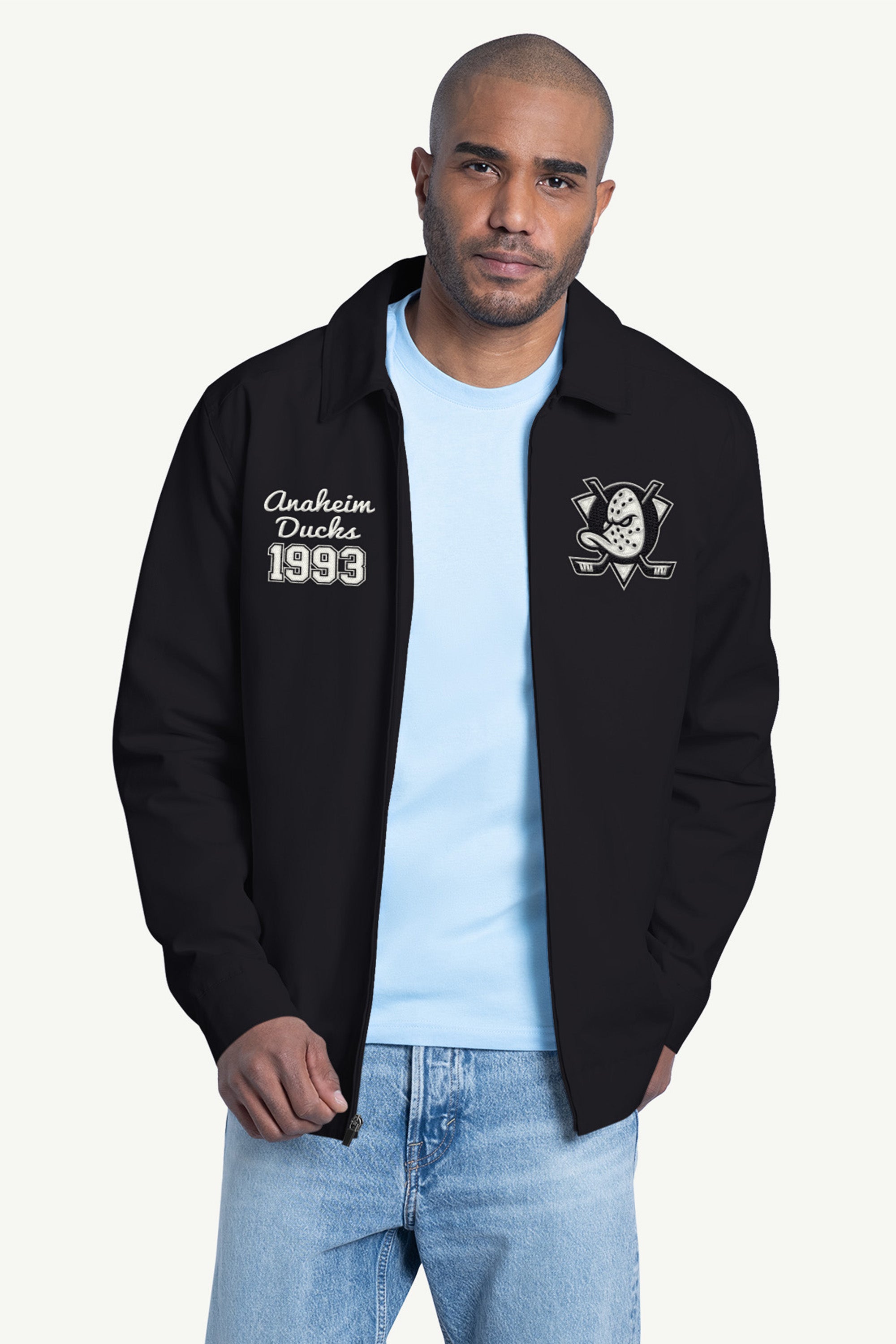 MENS MIGHTY DUCKS FRANCHISE FULL ZIP JACKET View 1 | NHL