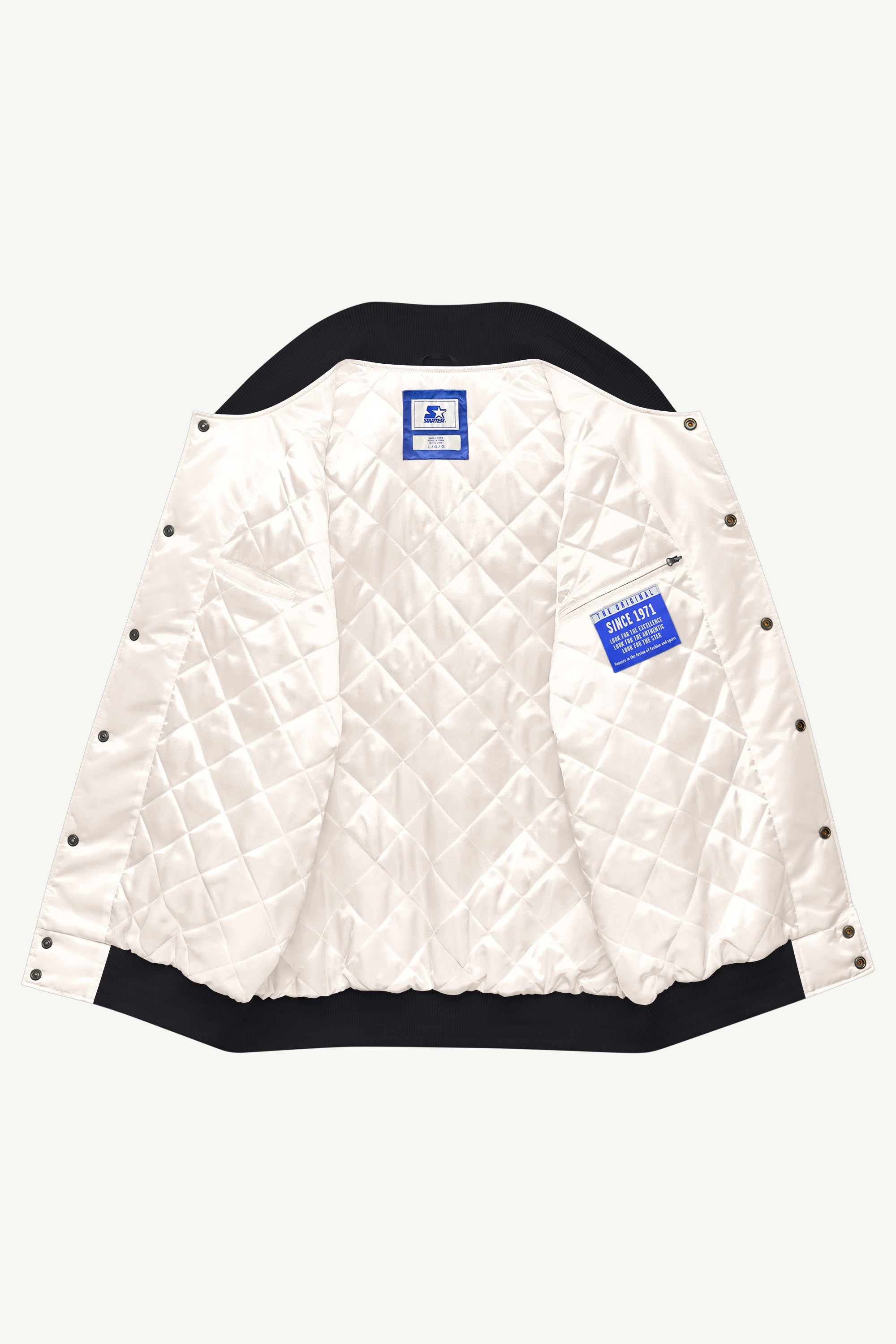 MENS LOS ANGELES KINGS COURTSIDE VARSITY JACKET View 5