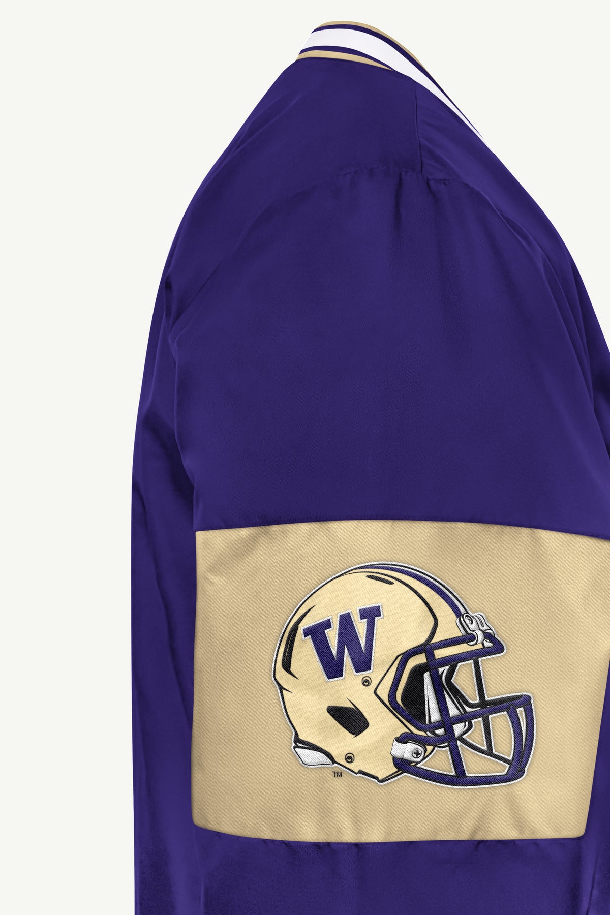 MENS WASHINGTON HUSKIES TAILSWEEP V-NECK PULLOVER JACKET View 4
