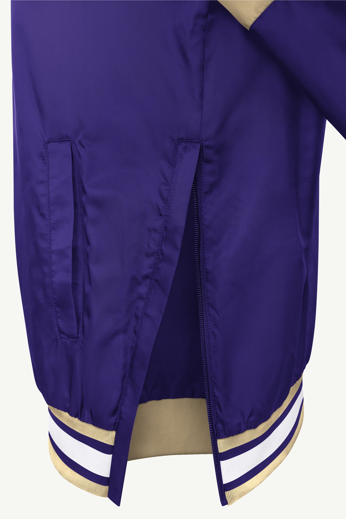 MENS WASHINGTON HUSKIES TAILSWEEP V-NECK PULLOVER JACKET View 6