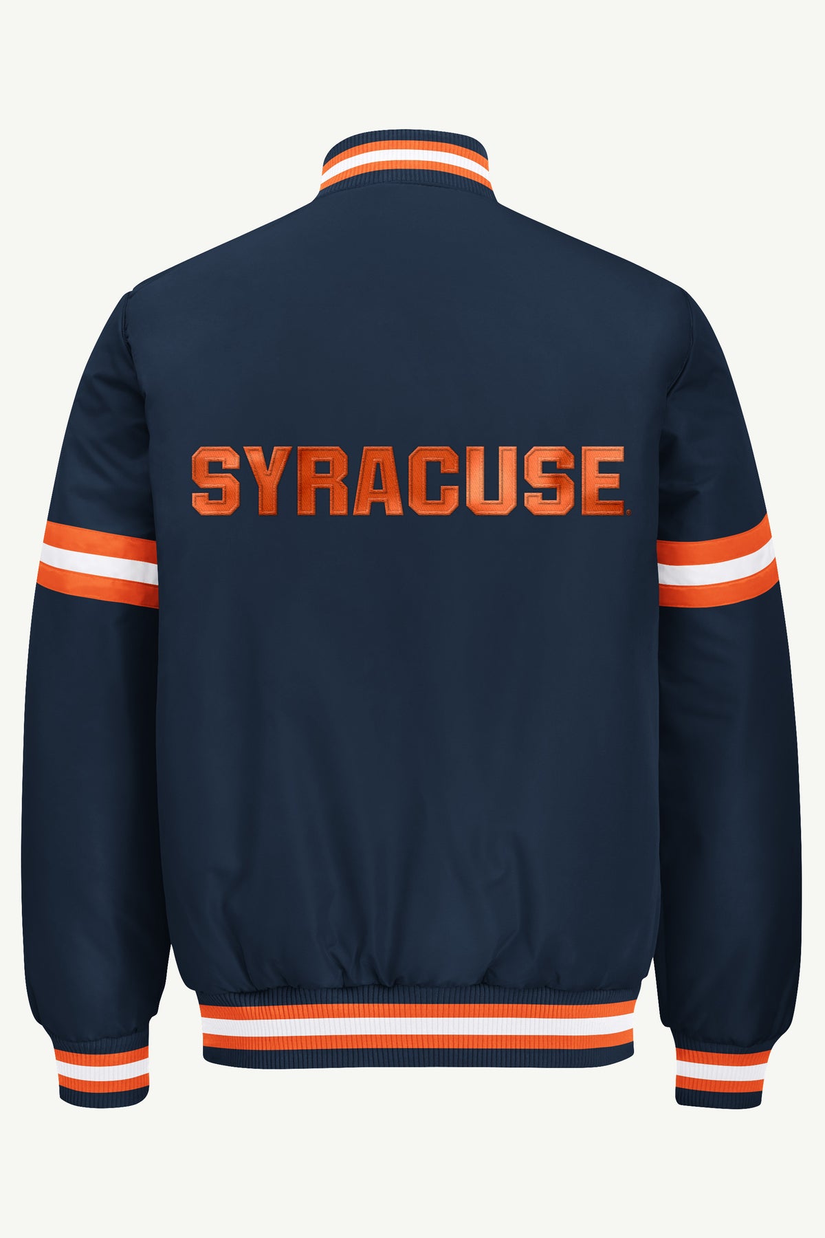 MENS SYRACUSE ORANGE COURTSIDE VARSITY JACKET View 3