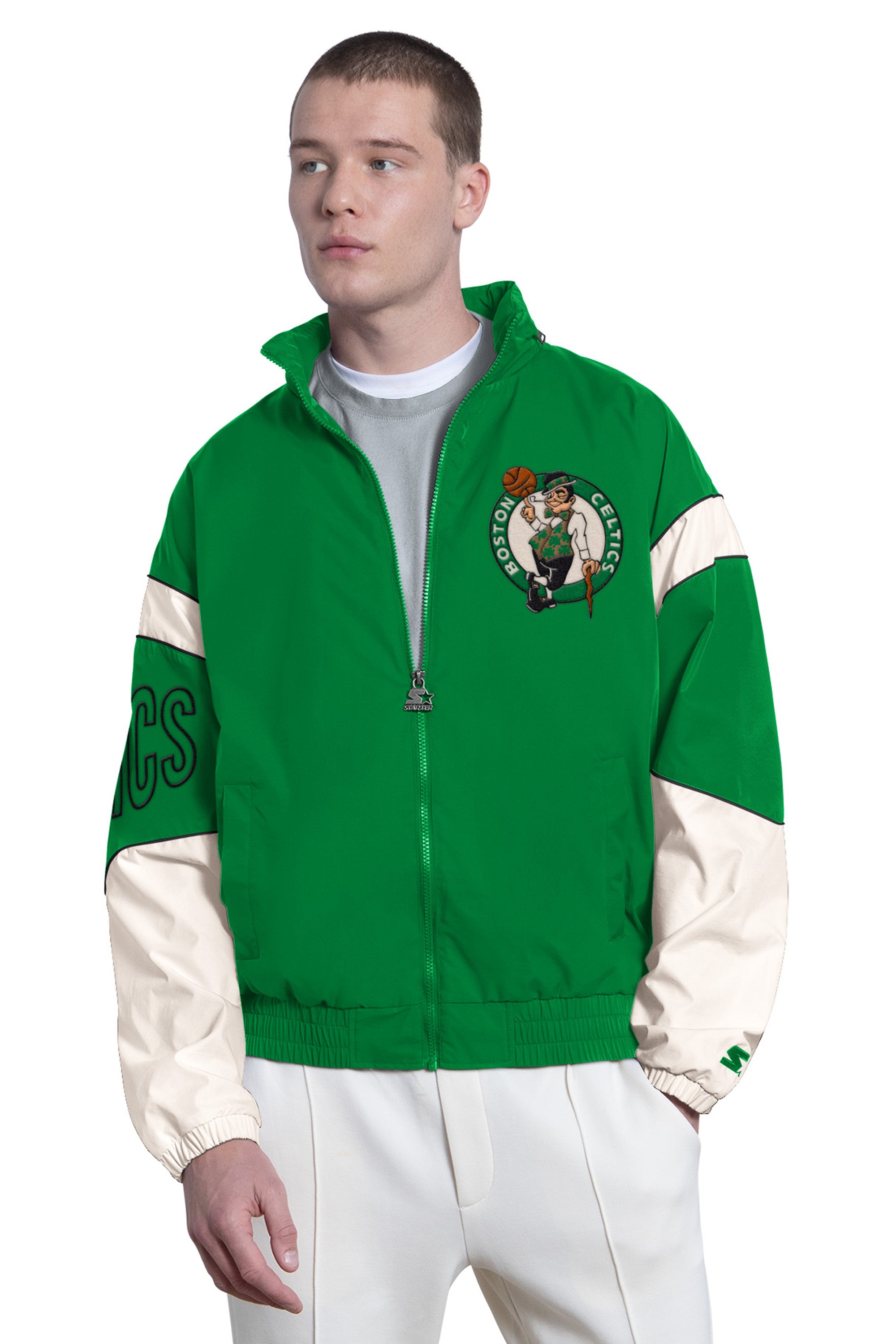 MENS BOSTON CELTICS THE GUST FULL ZIP JACKET View 1 | NBA