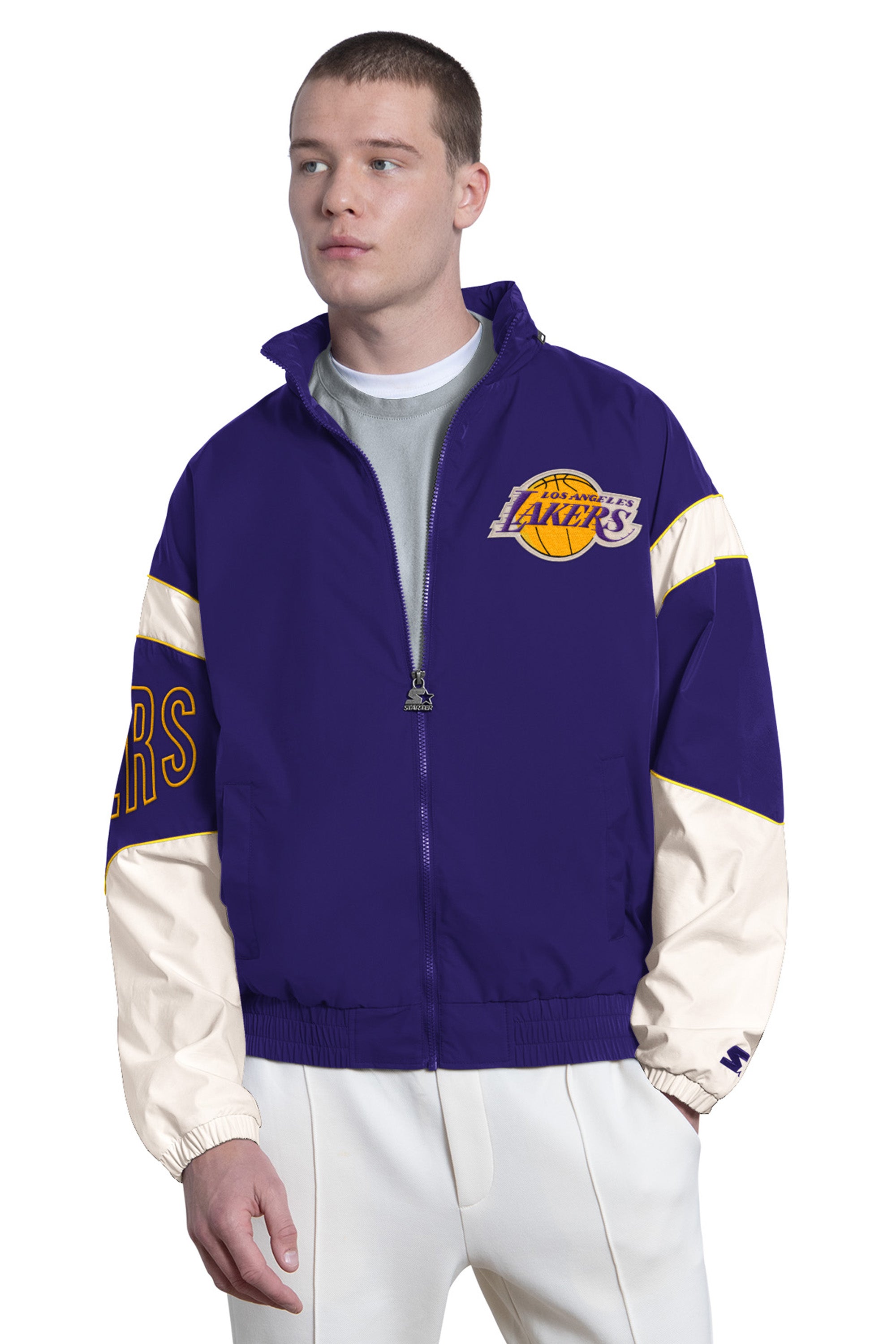 MENS LOS ANGELES LAKERS THE GUST FULL ZIP JACKET View 1 | NBA