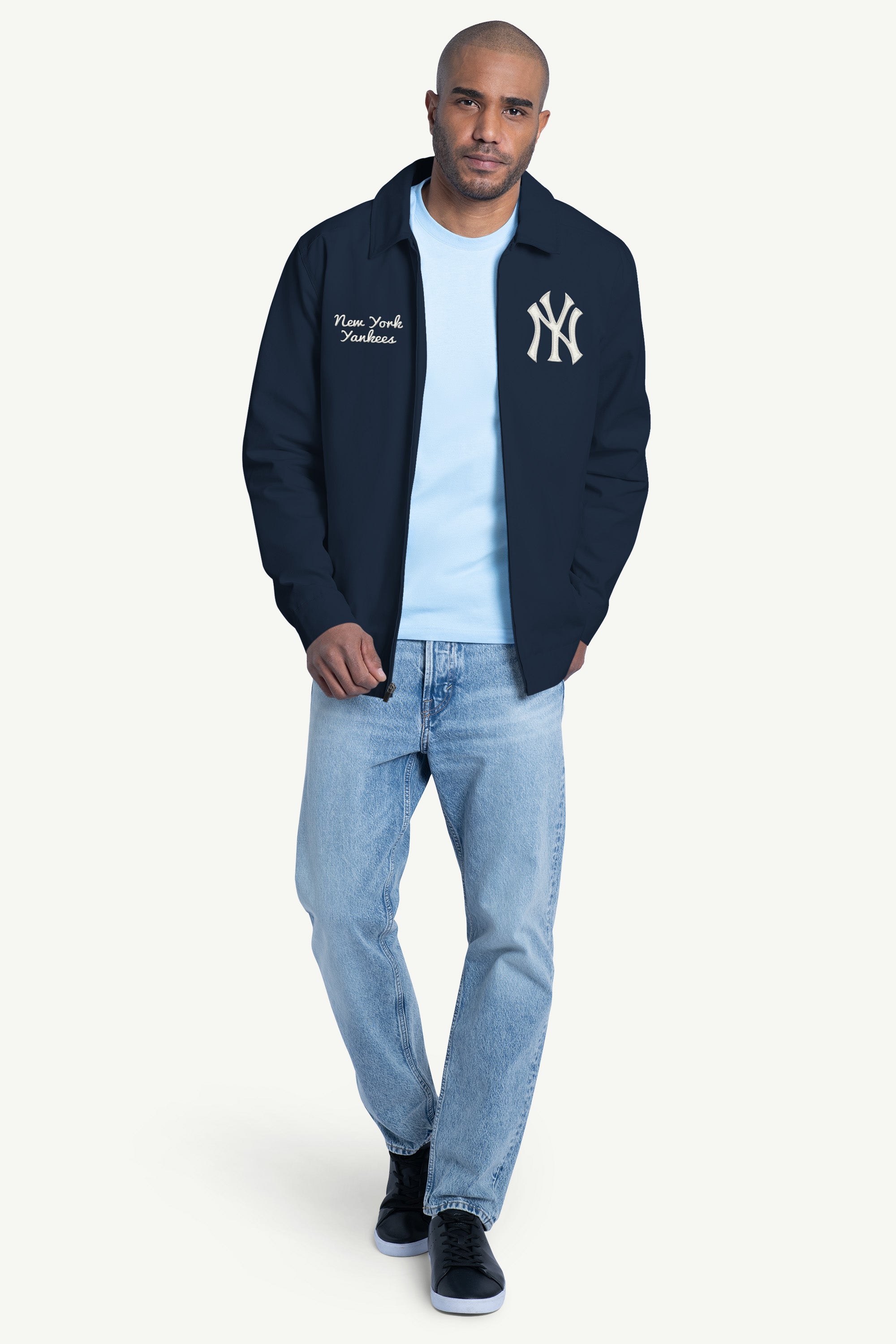 Mens New York Yankees Franchise Full Zip Jacket | MLB | Starter